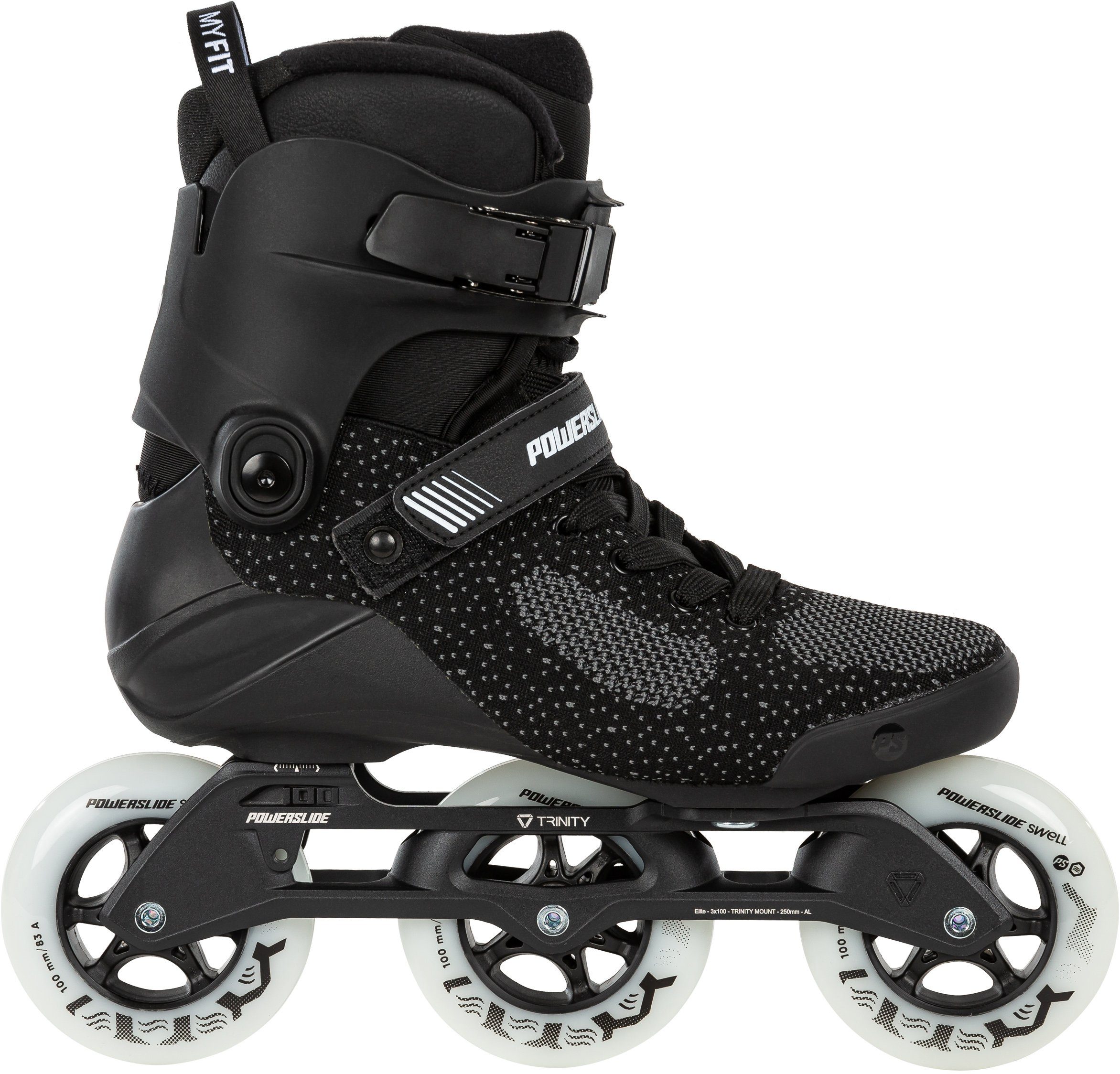 Inlineskates Swell Lite Black 100