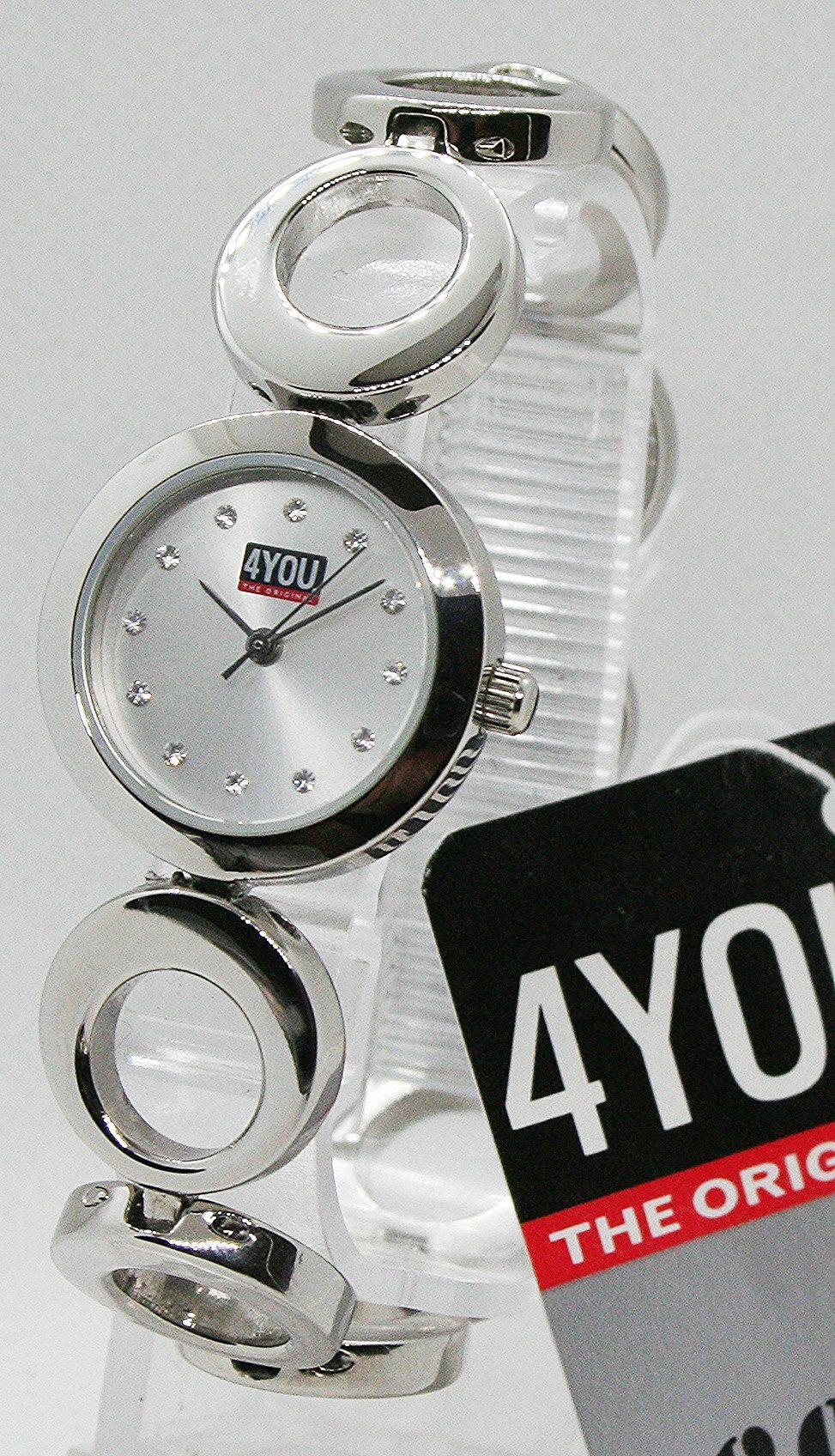 4YOU Quarzuhr 4You Quarz Damenuhr 4.4901 Edelstahl, (1-tlg)