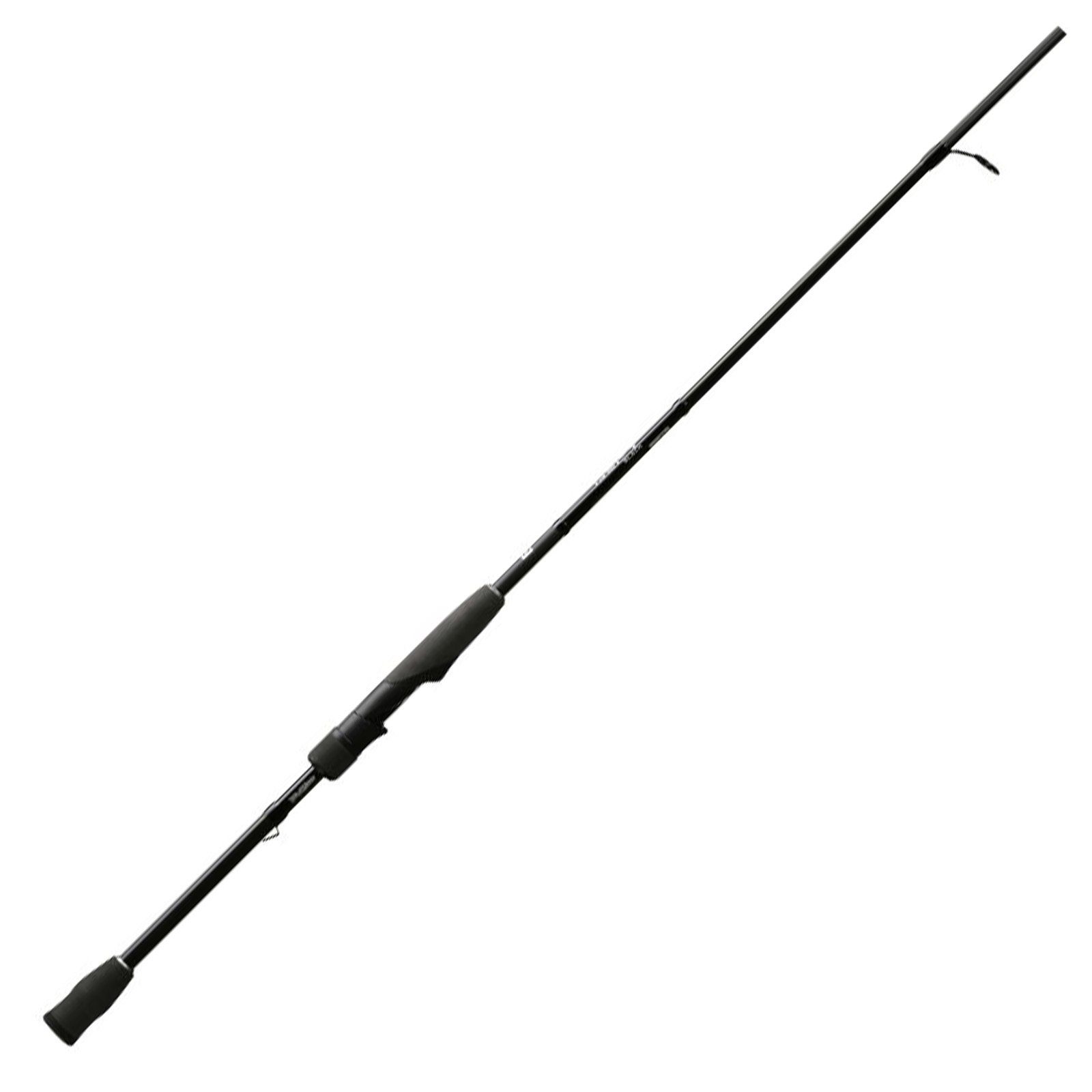 Fishing (2-tlg), Black Rute 10-30g Spinning 13 Defy 2,13m Fishing M 13 Spinnrute,