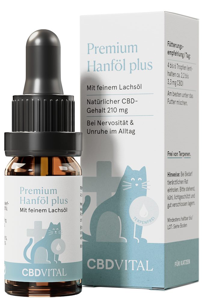 CBD Hanföl für Katzen Öl