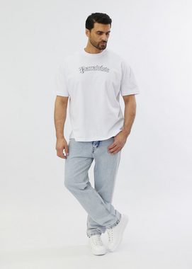 Denim House Loose-fit-Jeans Loose-fit-Jeans lässige Basic Baggy HIP HOP Jeans Hellblau W31/L34