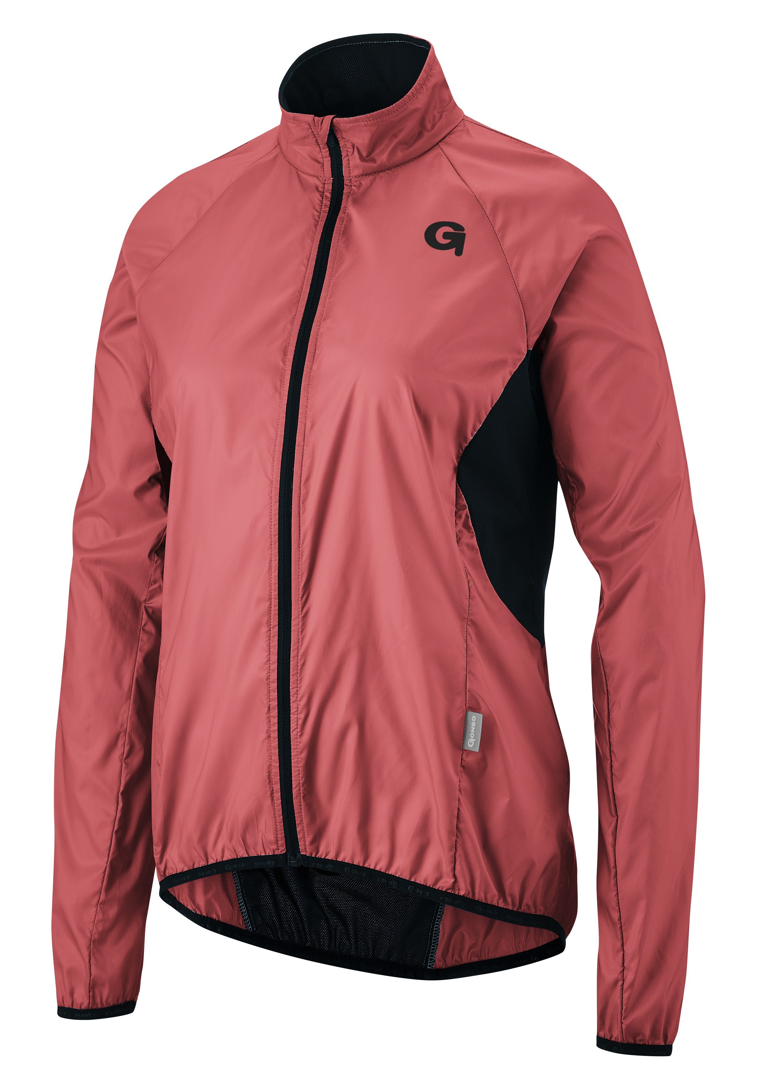 Extra Gonso Fahrradjacke 100% leicht, Scrivia mauve winddicht