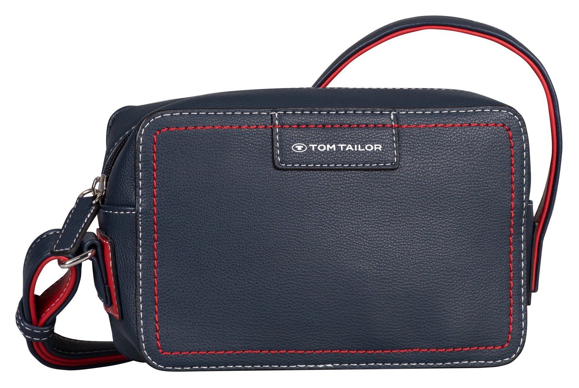 TOM TAILOR Handtasche Miri mare, maritimer Stil mit Kontrastnähten und durchdachten Farbakzenten