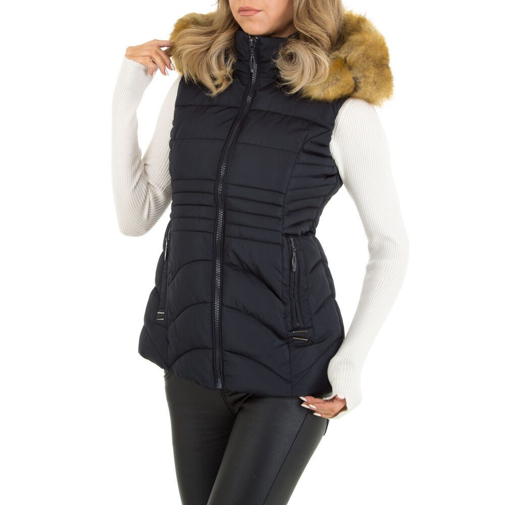 Ital-Design Steppweste Damen (87256389) Kapuze (abnehmbar) günstig online kaufen