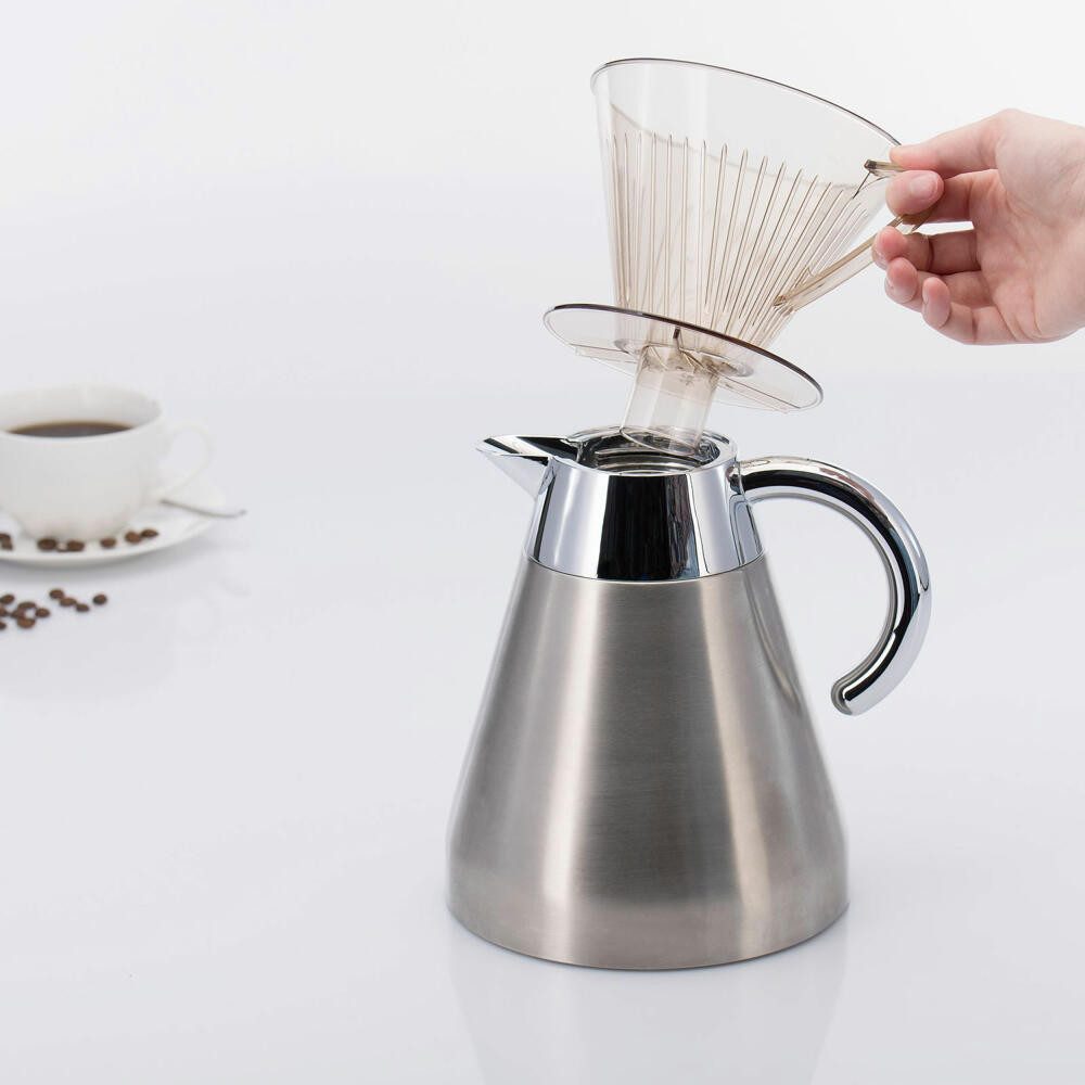 WESTMARK Permanentfilter Stutzen-Kaffeefilter/Filterhalter, Filtergröße 4, Für bis zu 4 Tassen, PS