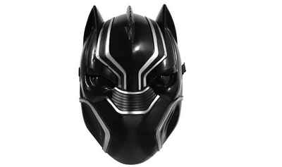 Festivalartikel Verkleidungsmaske LED Black Panther Maske - Elegantes Karnevalsaccessoire, (1-tlg)