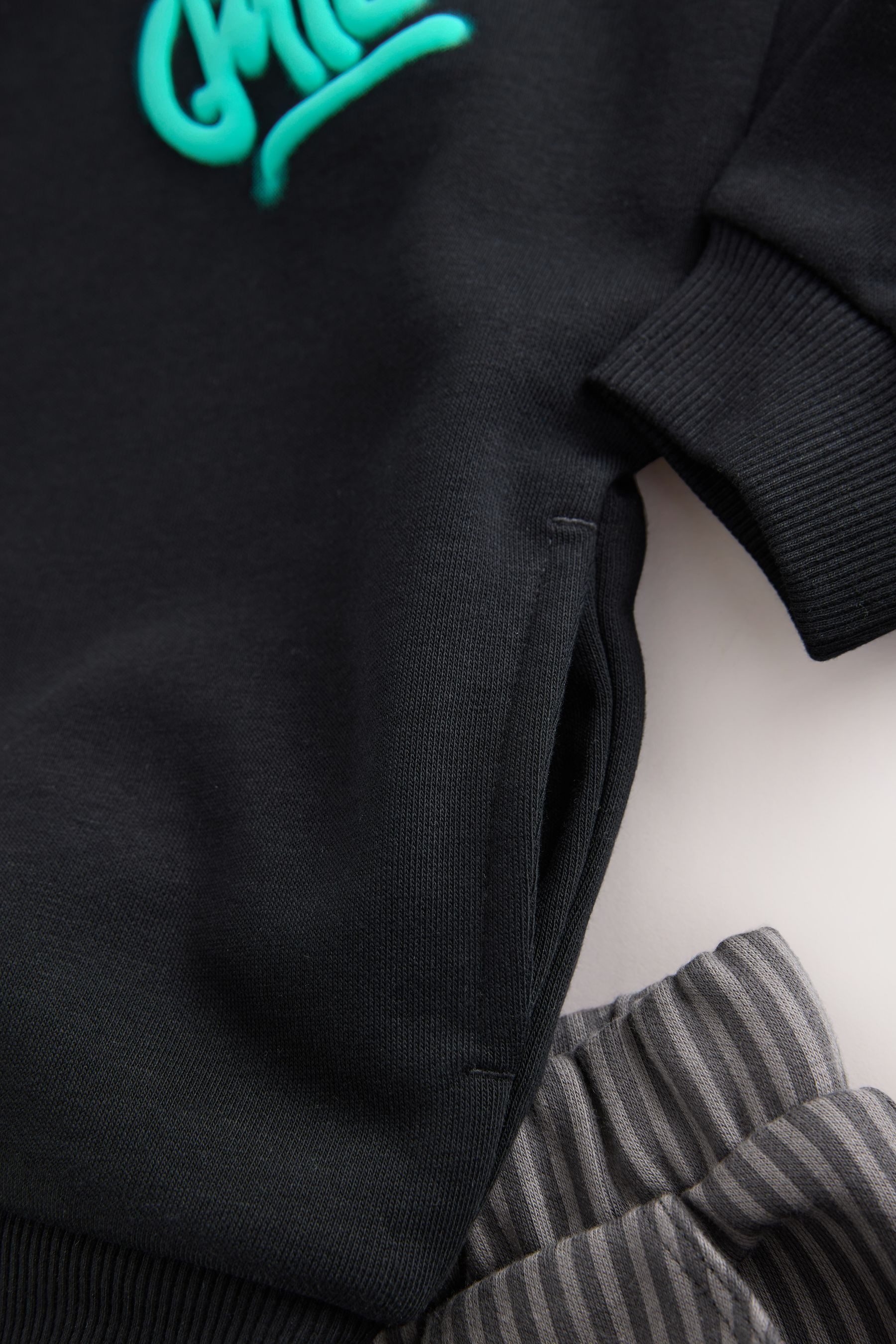 Next Sweat Suit Jogging Suit with Hoodie and Carpenter's Trousers (2-piece set)