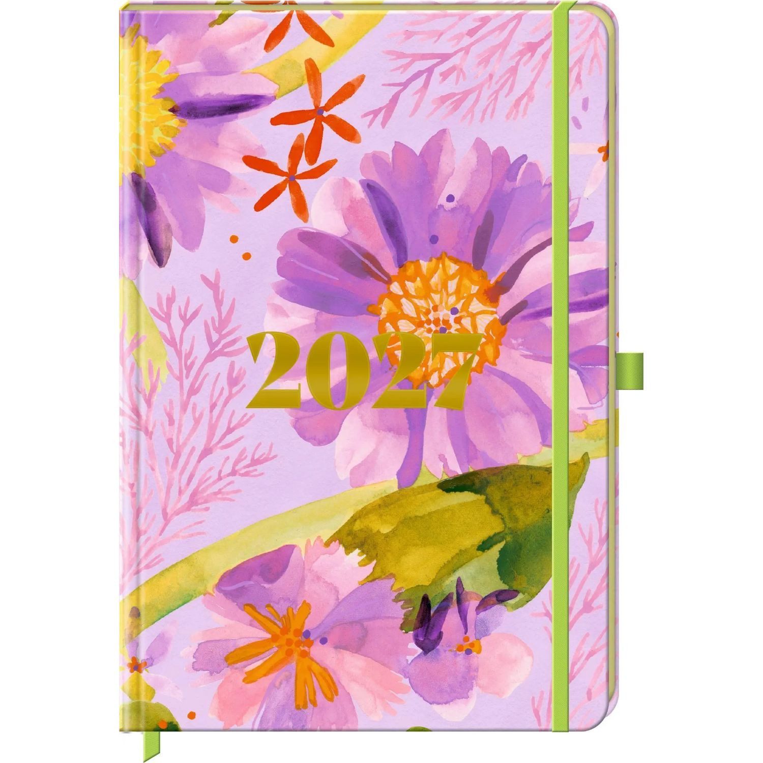 Coppenrath Geburtstagskalender Wochenkalender 2027 - Purple