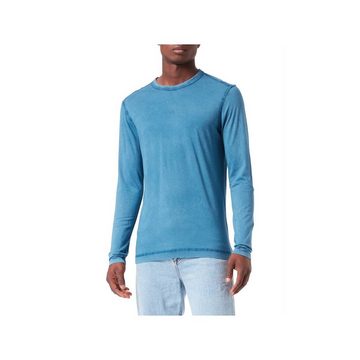 HUGO T-Shirt mittel-blau regular (1-tlg)