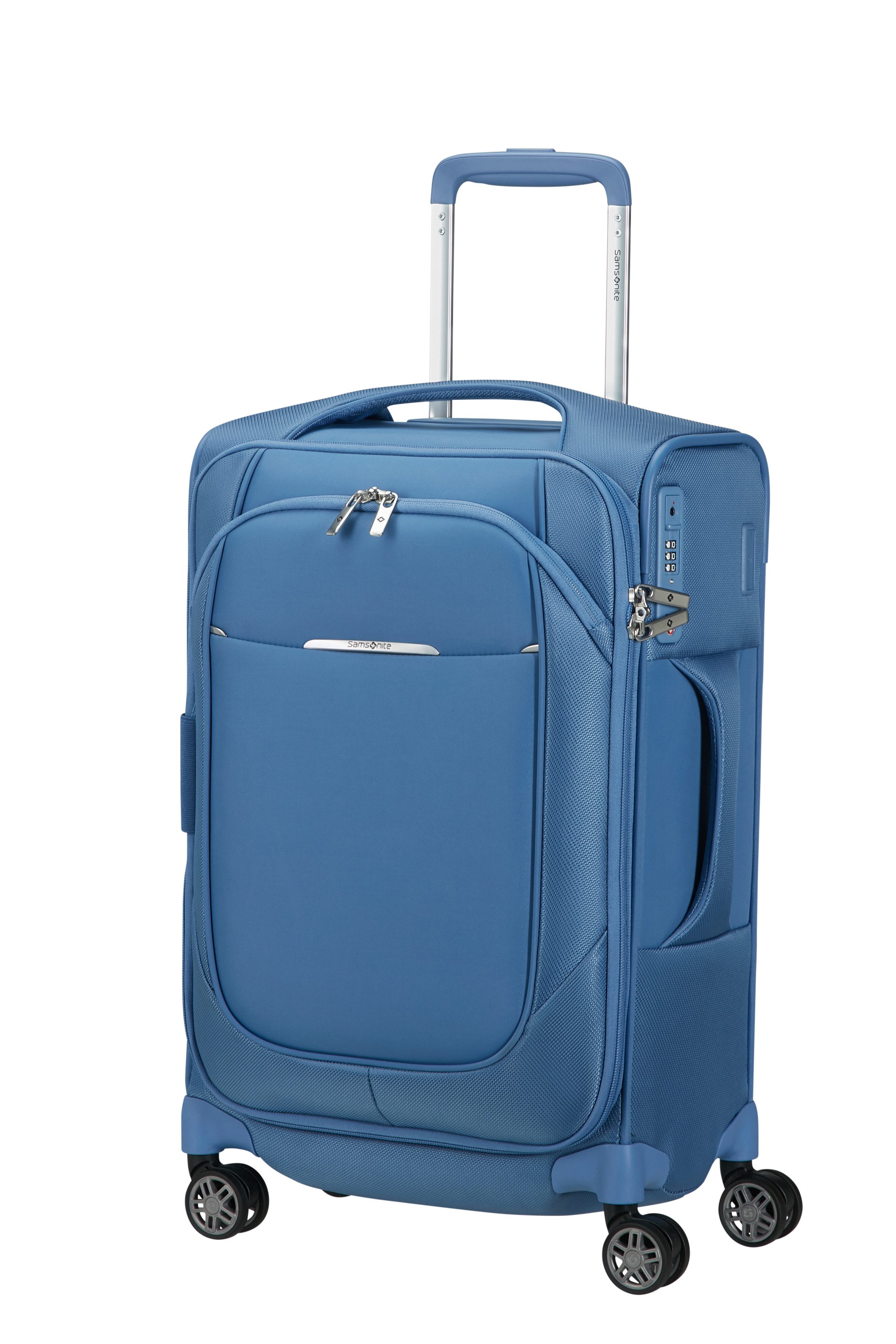 Samsonite Weichgepäck-Trolley RE-LITE, verschiedene Größen und Farben, 4 Rollen, Reisekoffer TSA-Schloss Stickerbogen Volumenerweiterung Laptopfach