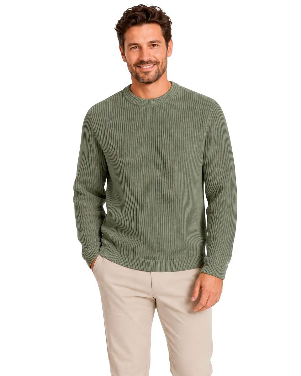 Jack & Jones Rundhalspullover Jack & Jones Herren Strickpullover KNIT CREW NECK