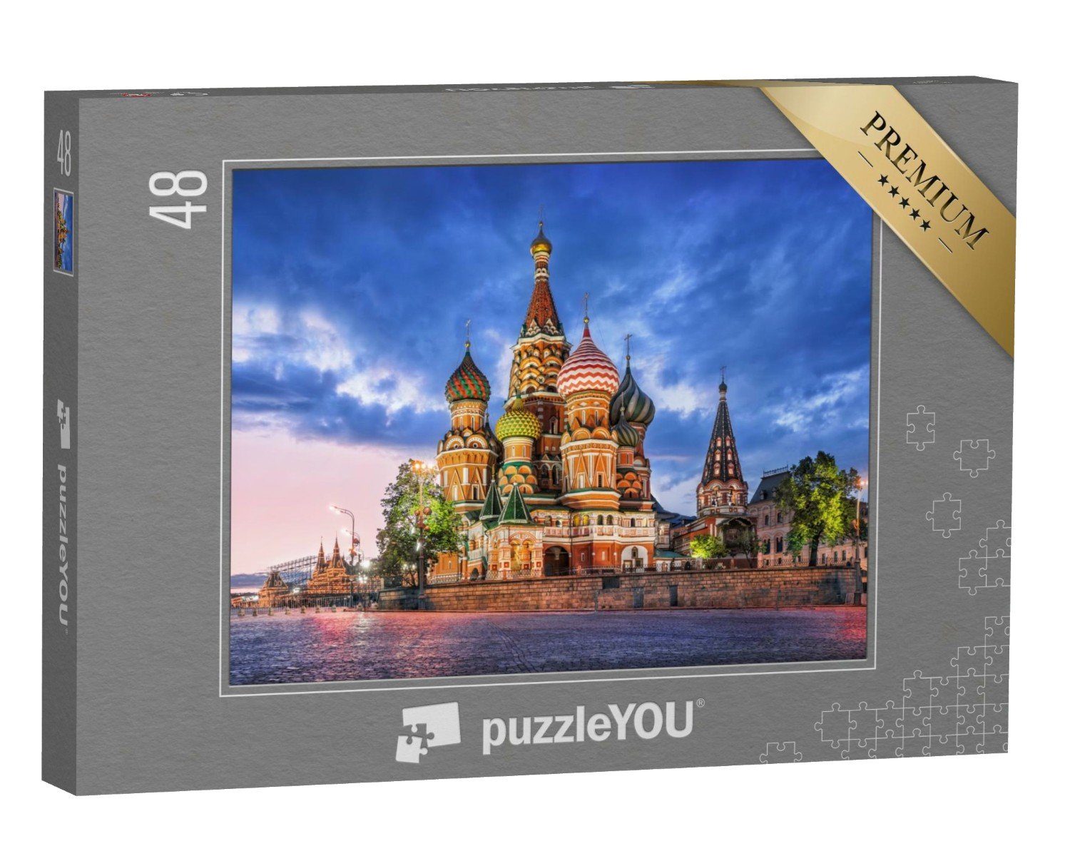 Basilius-Kathedrale, puzzleYOU Platz, 500 Moskau, Roter Puzzle Bestseller 1000 Puzzleteile, 2000 Teile, puzzleYOU-Kollektionen Teile, 48 Teile,