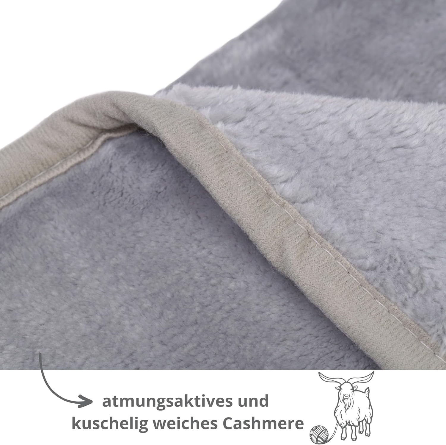 Kinderdecke Kuscheldecke Kids, liebling, Cashmere Feeling Kinderdecke, Prem günstig online kaufen