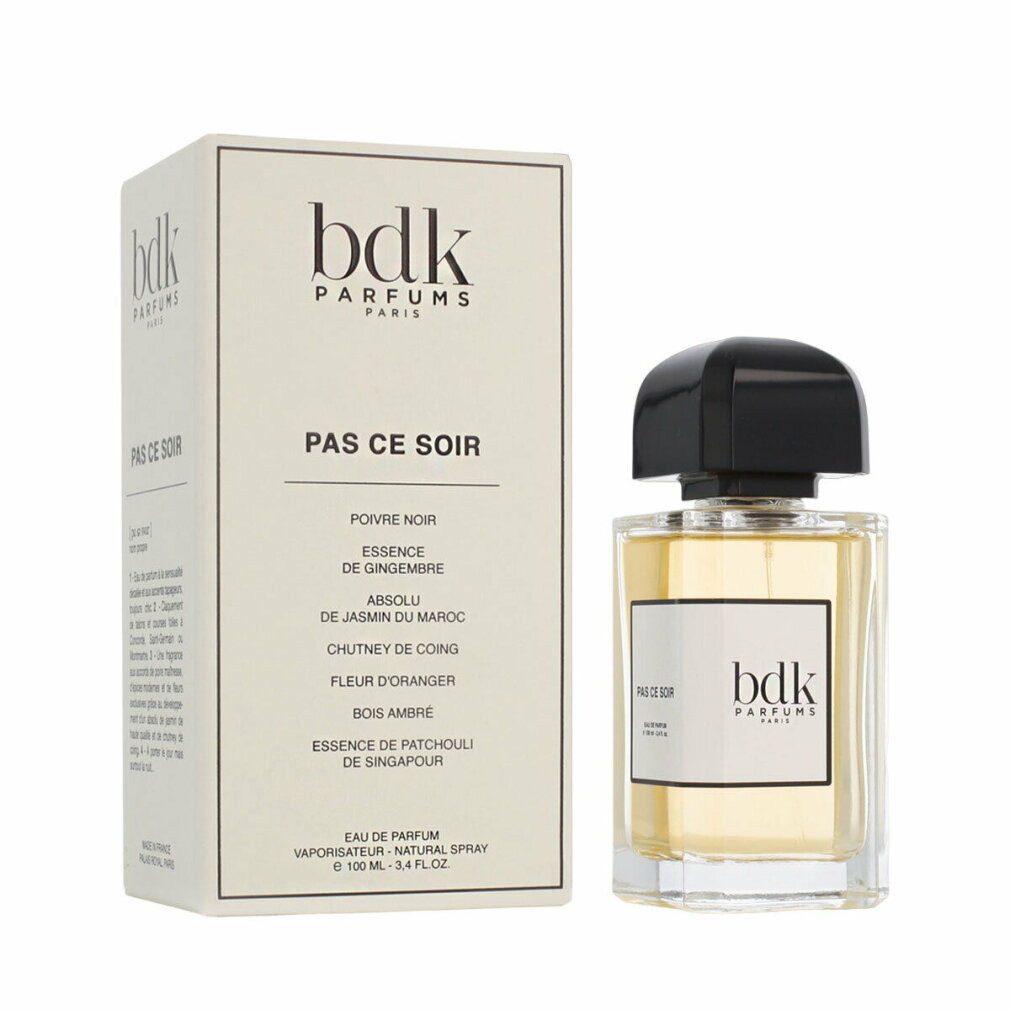 Bdk Парфюмы Eau de Parfum Pas Ce Soir Edp Spray