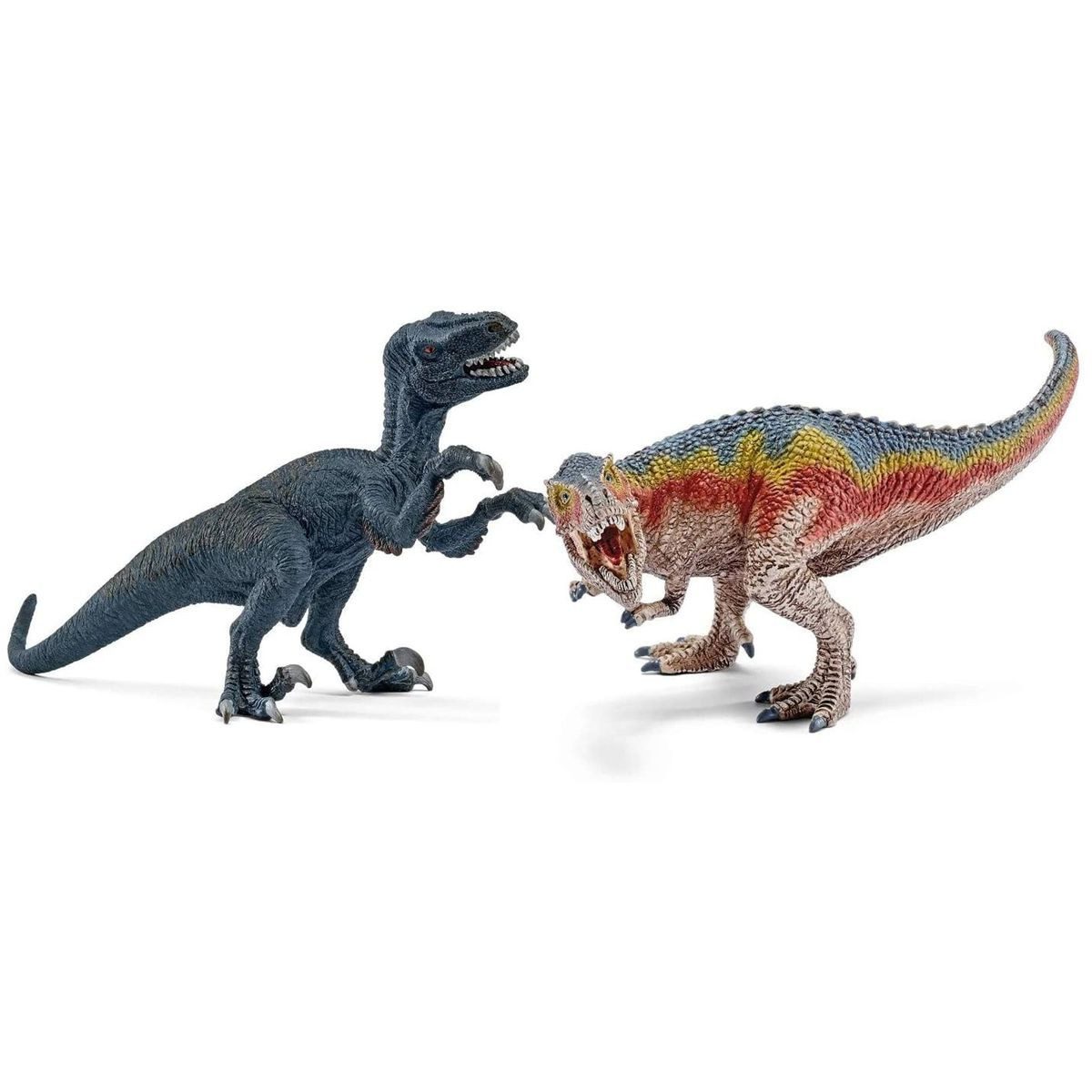 Schleich® Spielfigur Schleich - Dinosaurier, T-Rex & Velociraptor 2-Pack