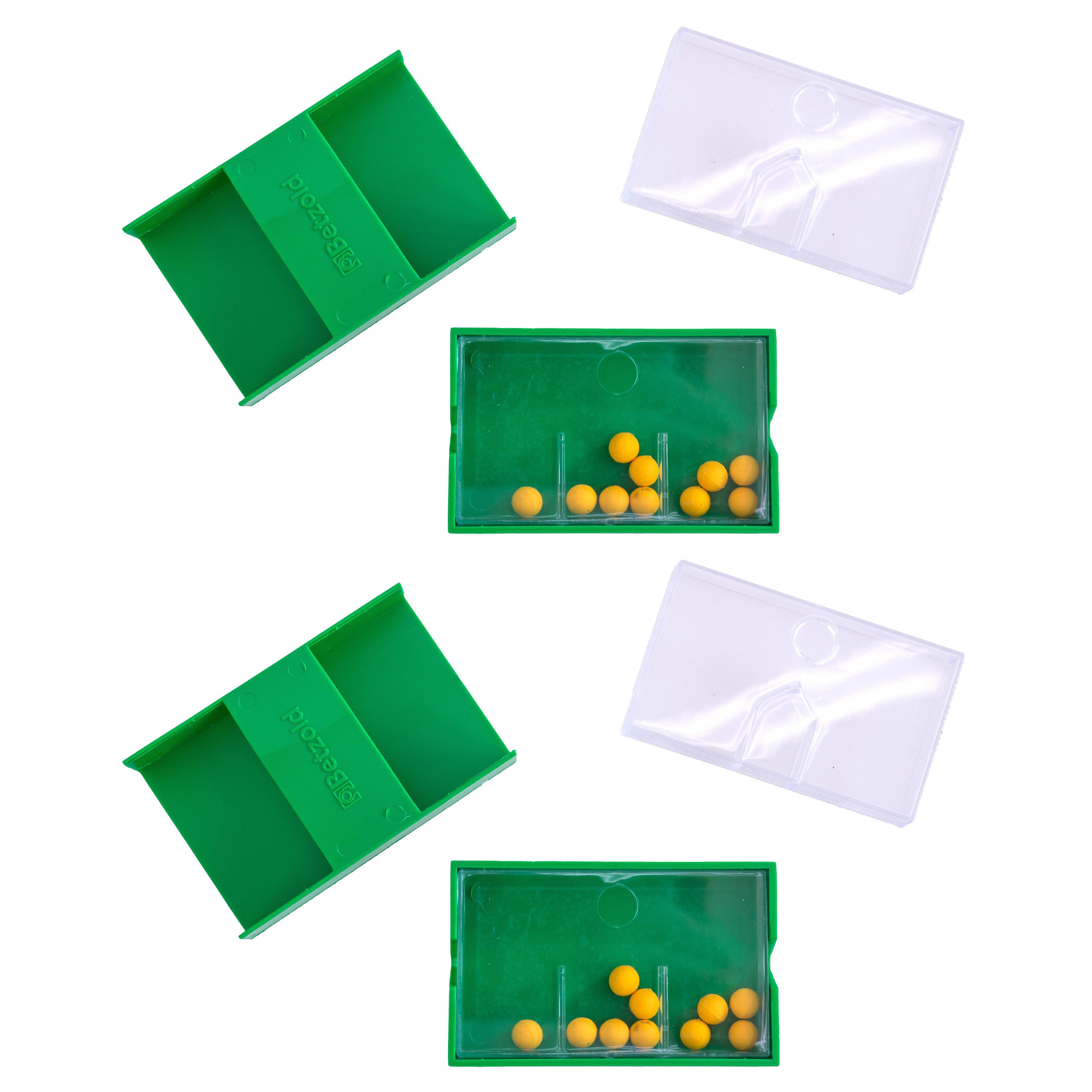 Betzold Lernspielzeug Multi-Split-Schüttelbox, 2 Stück – Sortierbox Lernhilfe Kids