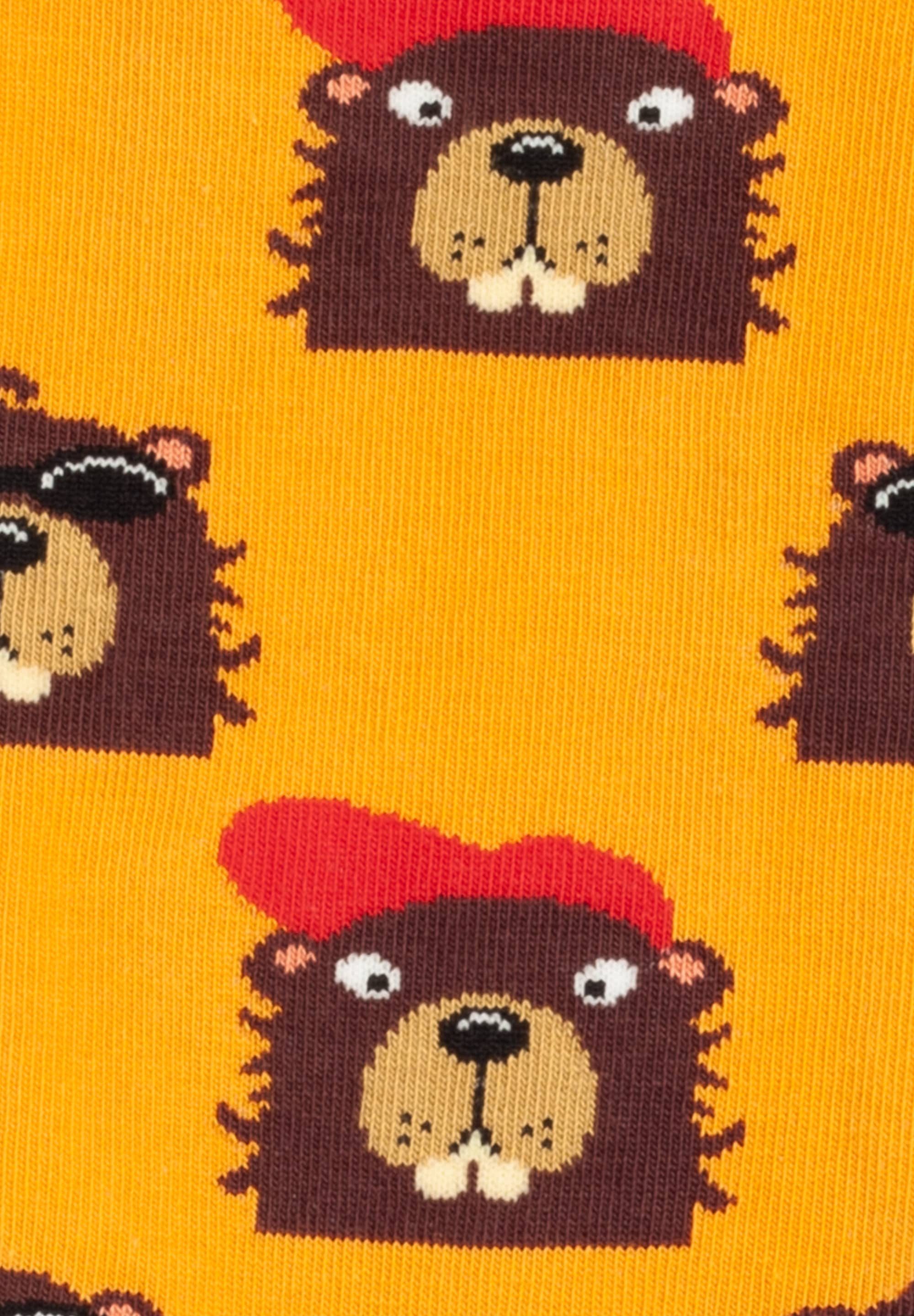 DillySocks Basicsocken Dog vs Biever Aus Baumwolle & recyceltem Polyamid