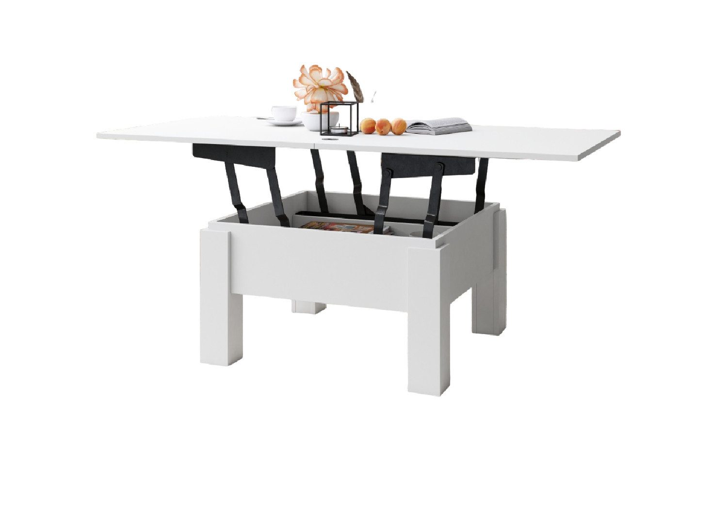 designimpex Couchtisch Design Oslo Tisch höhenverstellbar günstig online kaufen