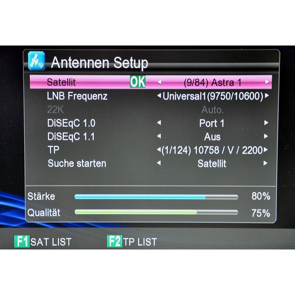 Satfinder LC HD 201 Display mit SM Summit (HDTV) für 3,5" TFT Sat Digital DVB-S/S2 Messgerät,