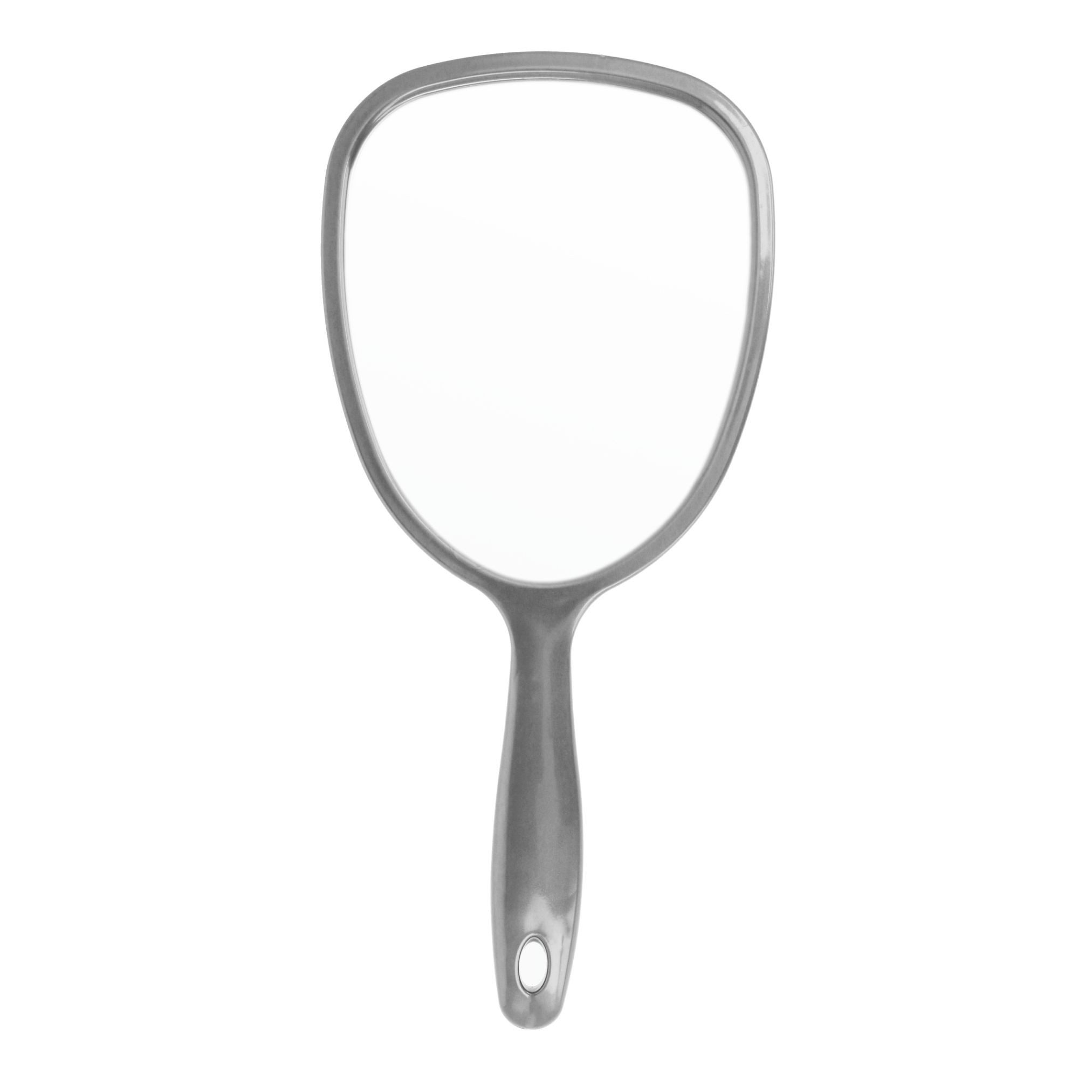 PARSA Beauty Spiegel Essential Handspiegel Anthrazit, Ergonomisch & Vielseitig