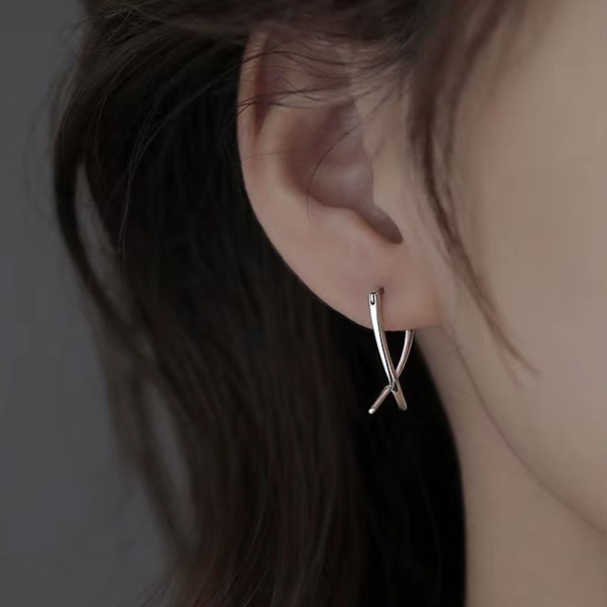 ELLAWIL Ohrring-Set Ohrschmuck Ohrringe Damenohrringe modern Frauen Mädchen (GESCHENKIDEE, Sterling Silber 925), inklusive Geschenkschachtel