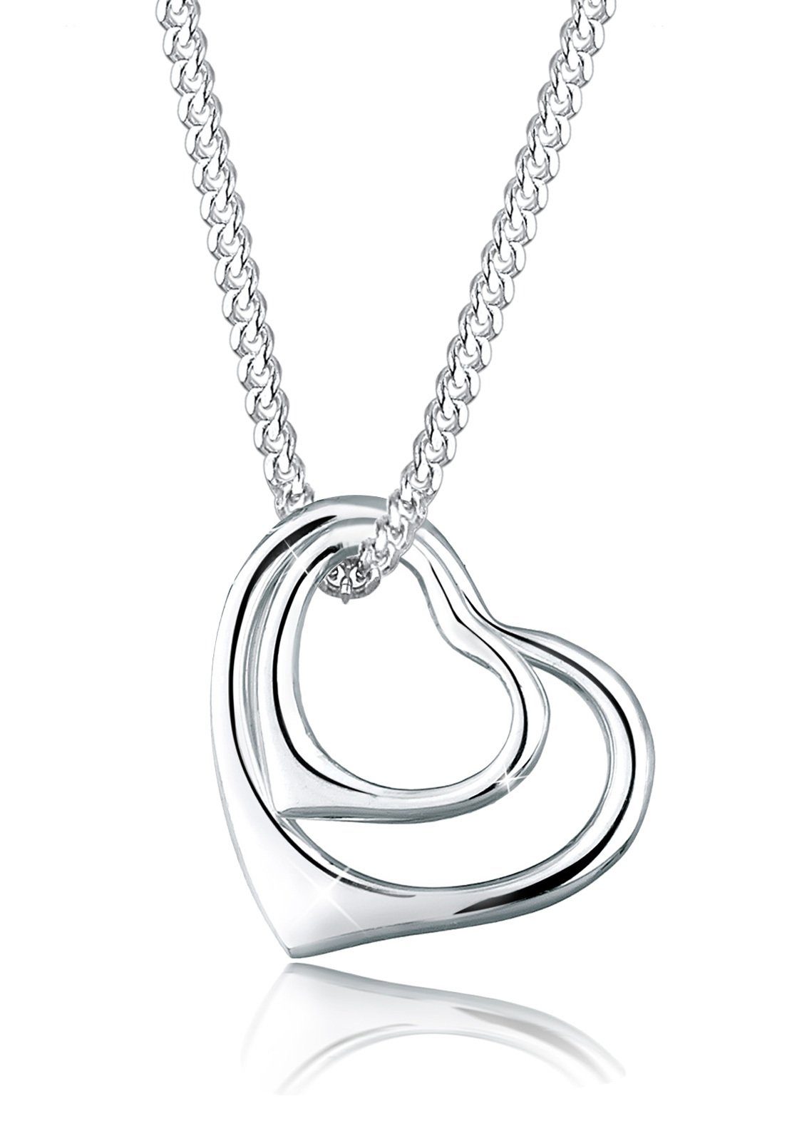Elli Kette mit Anhänger Herz 925 Sterling Silber günstig online kaufen