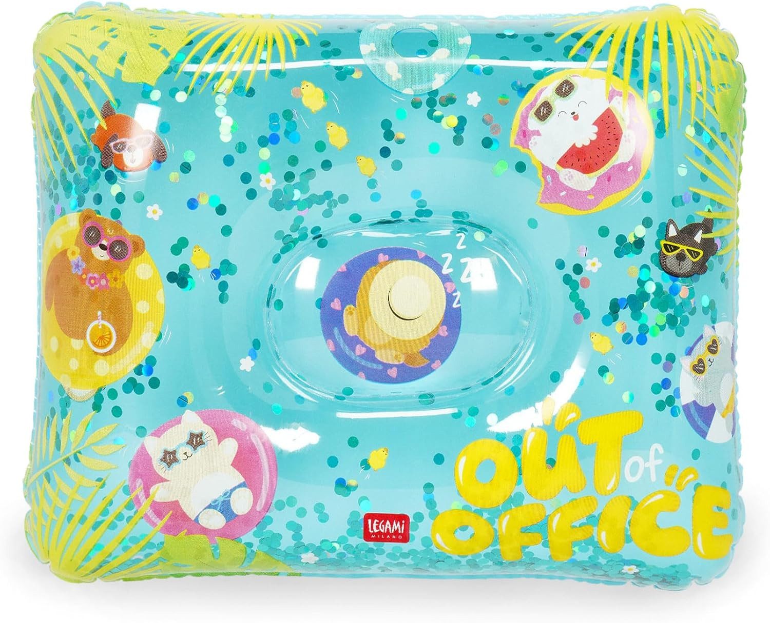 Legami Strandtasche LEGAMI Aufblasbares Kissen Out of Office Ø40 cm