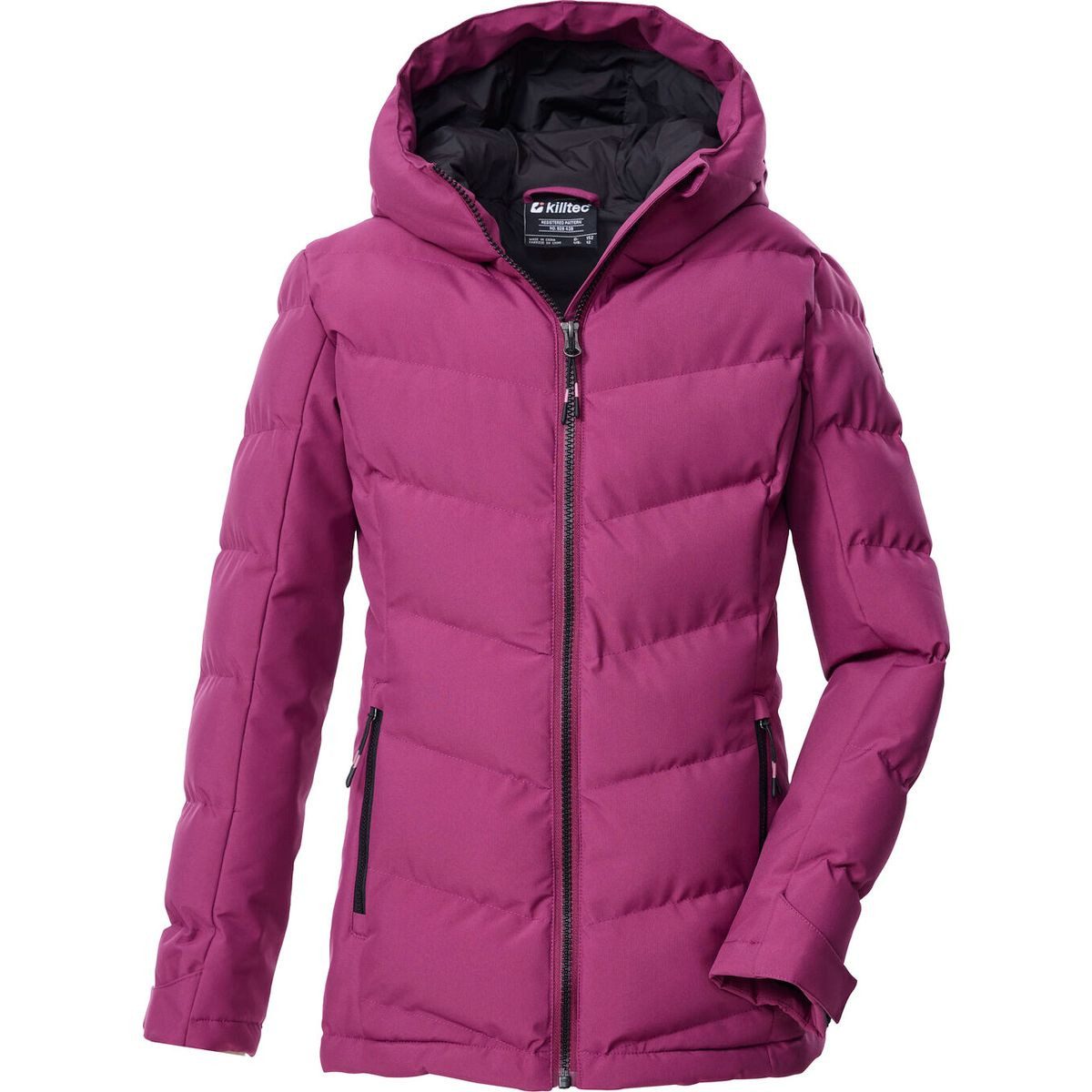 Killtec Hardshelljacke KOW 220 Girls Quilted Jacket Wasserabweisende, winddichte Mädchenjacke mit recyceltem Futter und