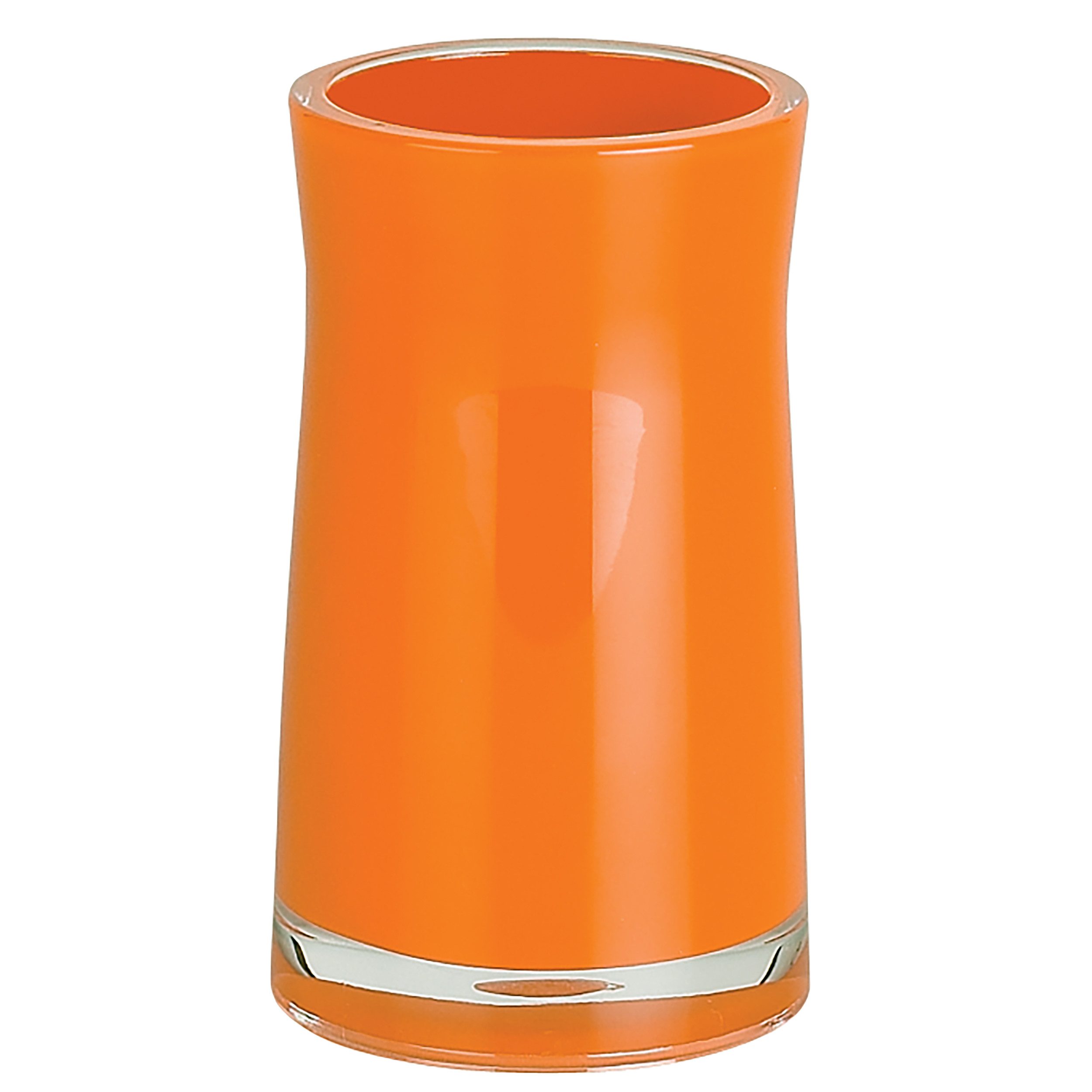 spirella Zahnputzbecher Spirella Zahnputzbecher Zahnbürstenhalter Sydney 7 x 12 cm Orange 2er