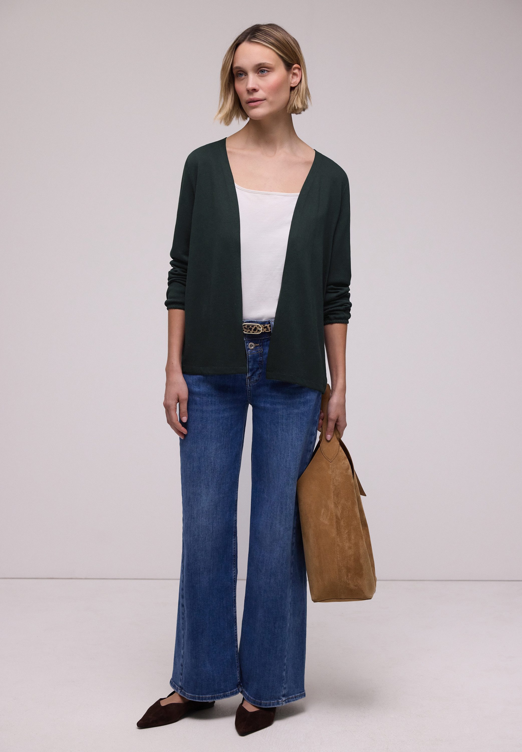 STREET ONE Cardigan bestehend aus einem Materialmix – Bild 4 von 5