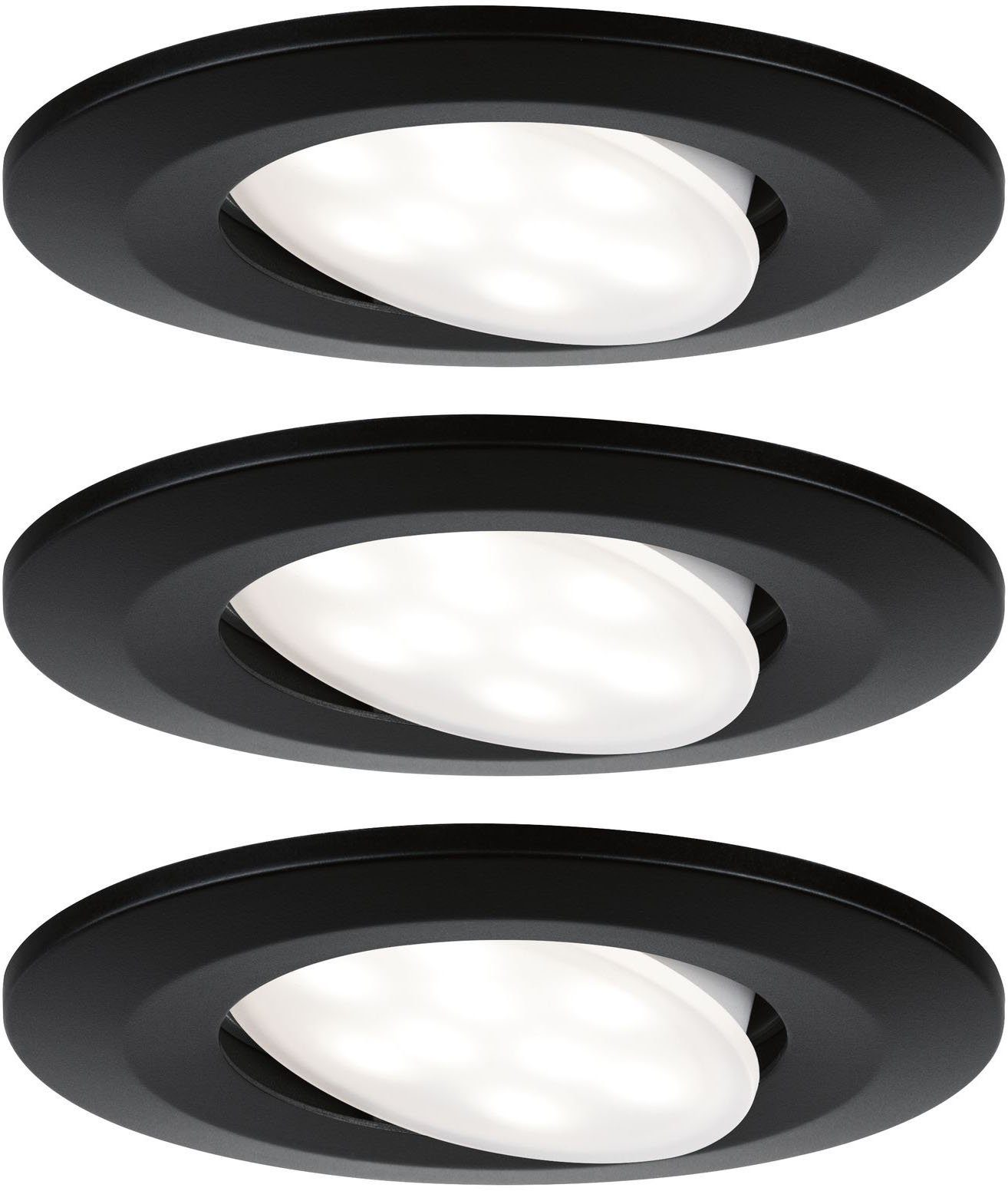 Paulmann LED fest Einbauleuchte integriert, Deckenmontage Calla, LED-Modul, Neutralweiß, LED