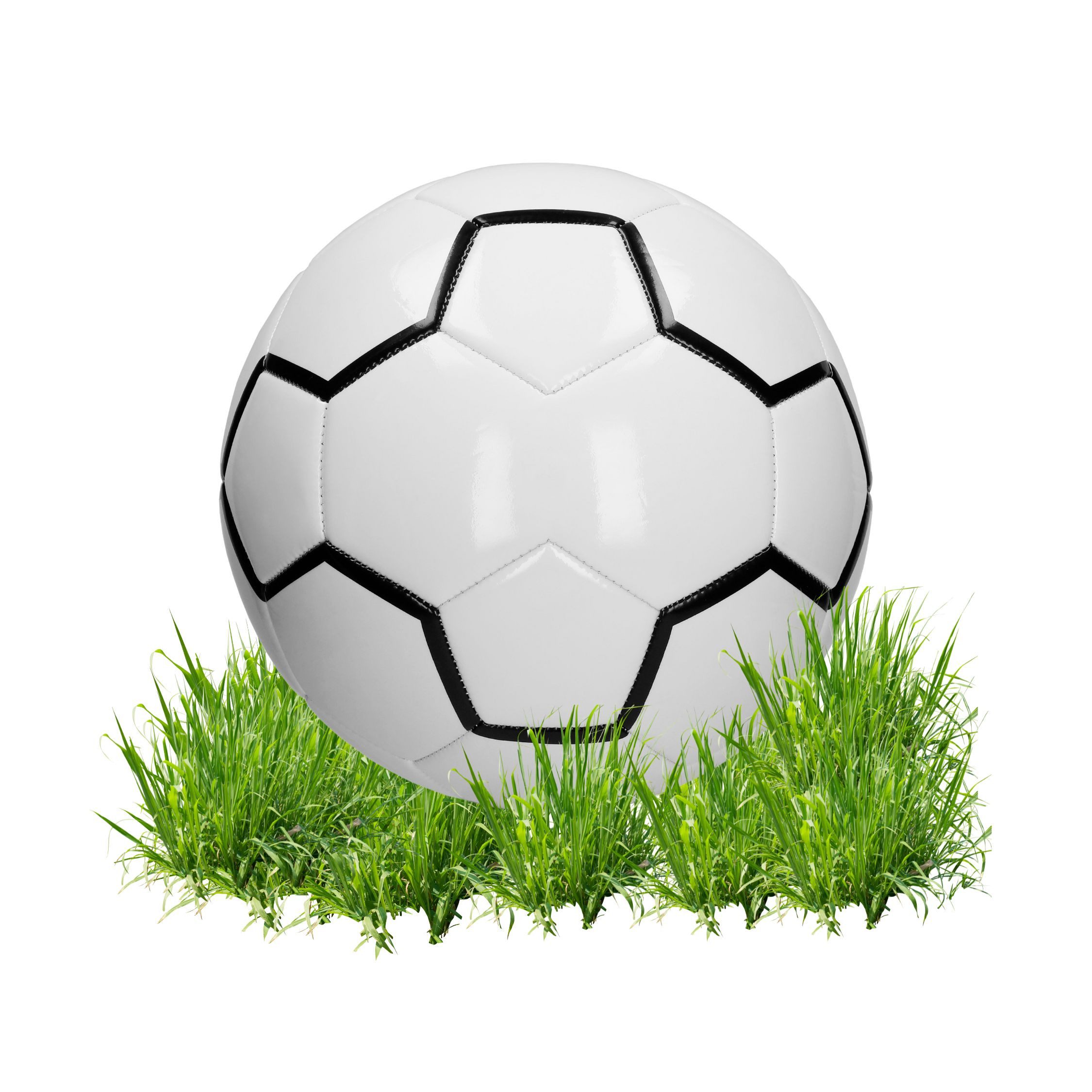 elasto Spielball Fußball "Derby" in weiß/grau