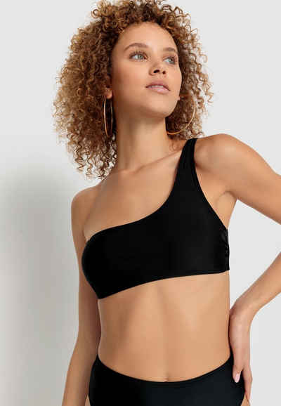 LSCN by LASCANA Bustier-Bikini-Top Gina, in One-Shoulder-Optik