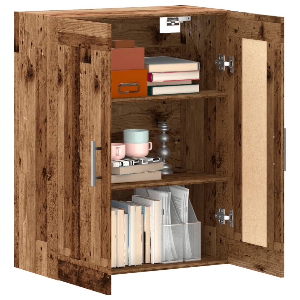 vidaXL Hängeschrank Wandschrank Altholz-Optik 69,5x34x90 cm günstig online kaufen