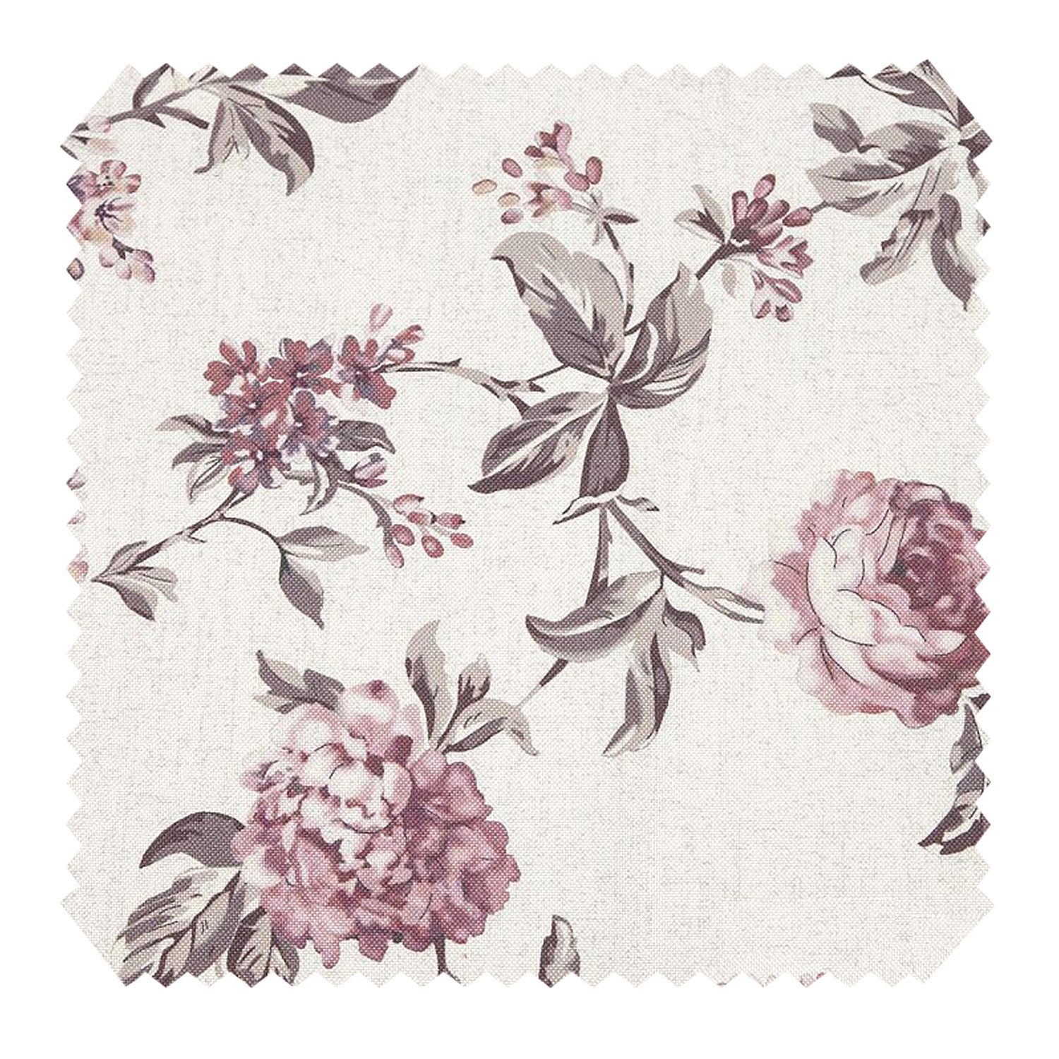 Stoff HANAU ROSEN - Möbelstoff mit Rosen-Print