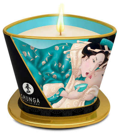 SHUNGA Massagekerze Shunga - Massage Candle Island Blossoms 170 ml, für wärmende Massagen