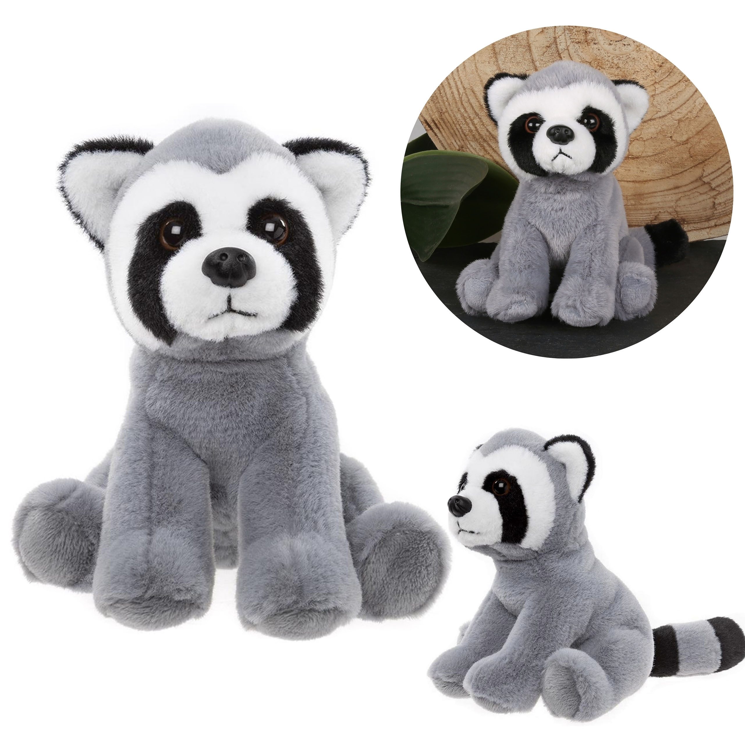 Kuscheltier Charlie Bears Maskottchen Waschbär, Cuddle Cubs Serie, 13cm