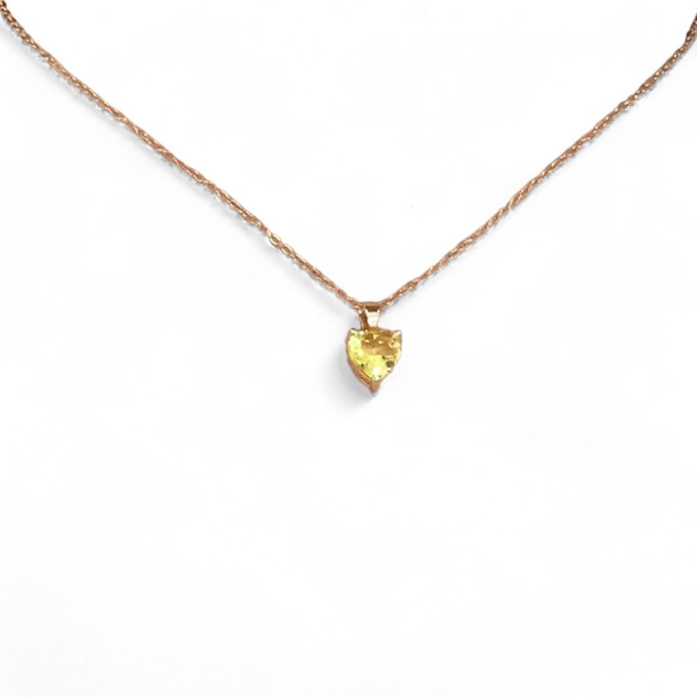 Eyecatcher Edelstahlkette Halskette Gold mit Herz günstig online kaufen