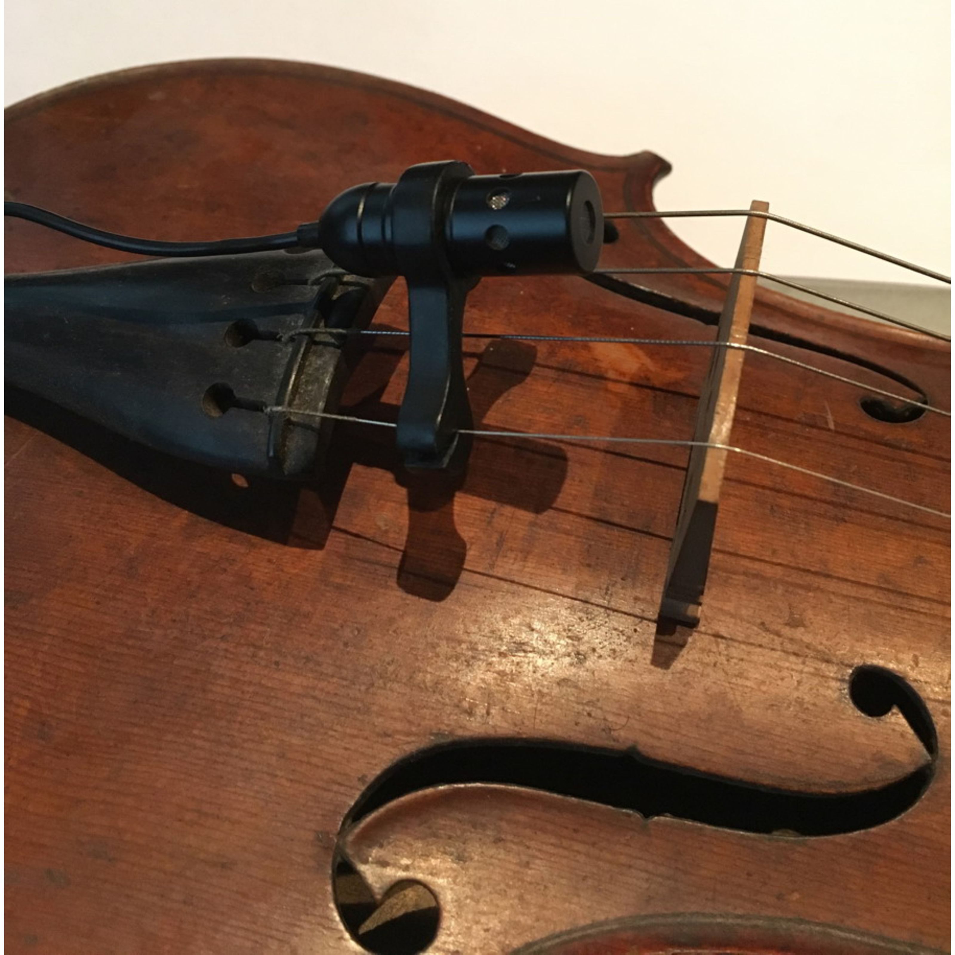 Prodipe Tonabnehmer, (Tonabnehmersysteme, Direkte Tonabnehmer), VL21 Lanen Klemm-Mikrofon für Violine und Viola - Direkt Tonabnehmer
