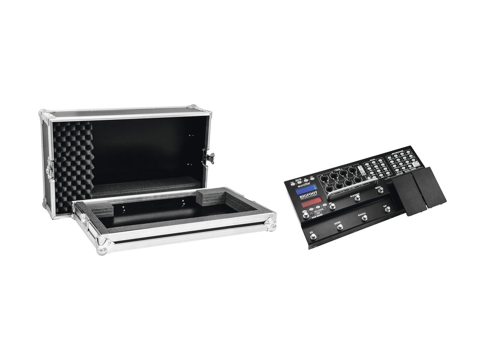 Discolicht EUROLITE Set DMX Move Bigfoot + Case