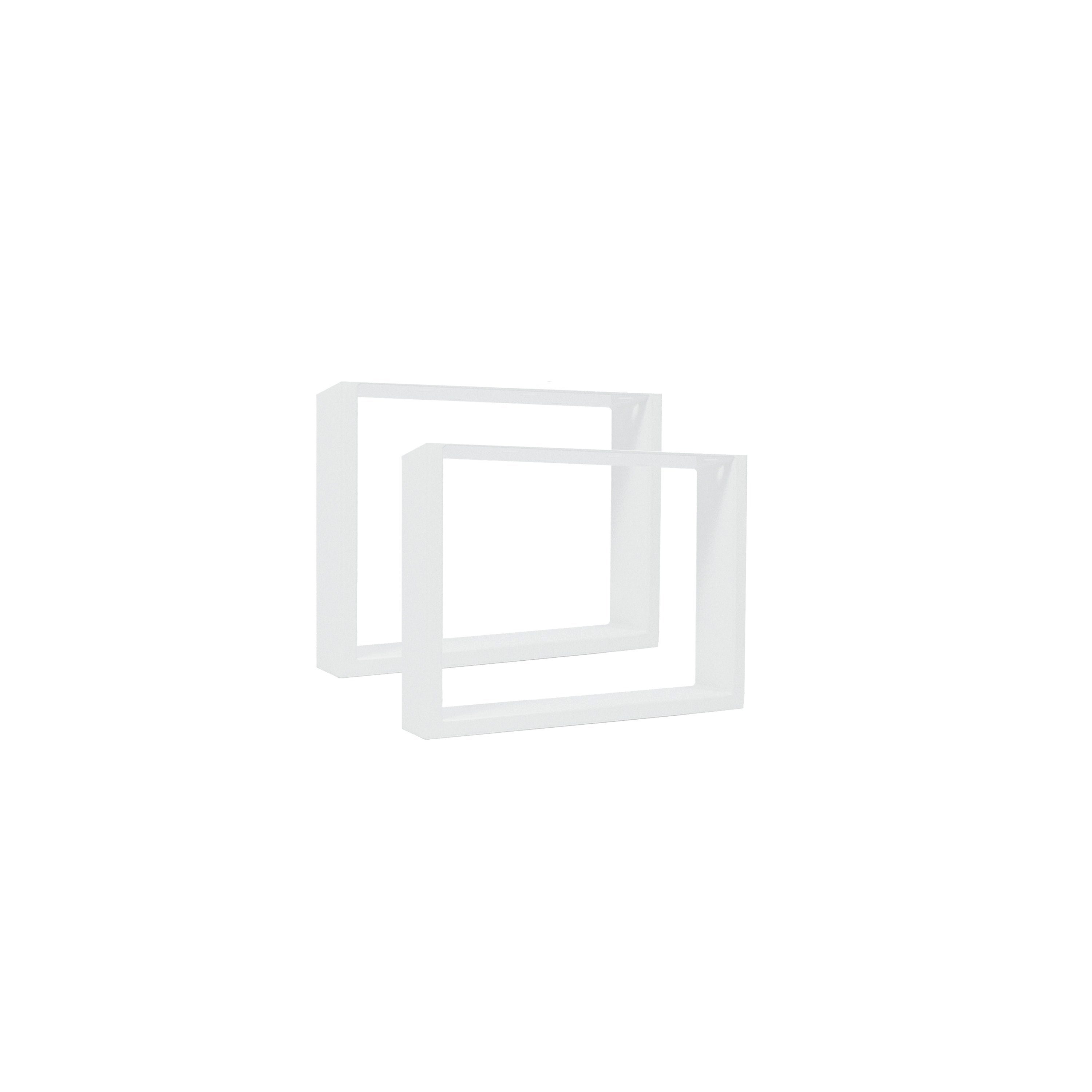 Natural Goods Berlin Möbelkufe RECHTECK, (2-St), Tischkufen, B400 x H300 - günstig online kaufen