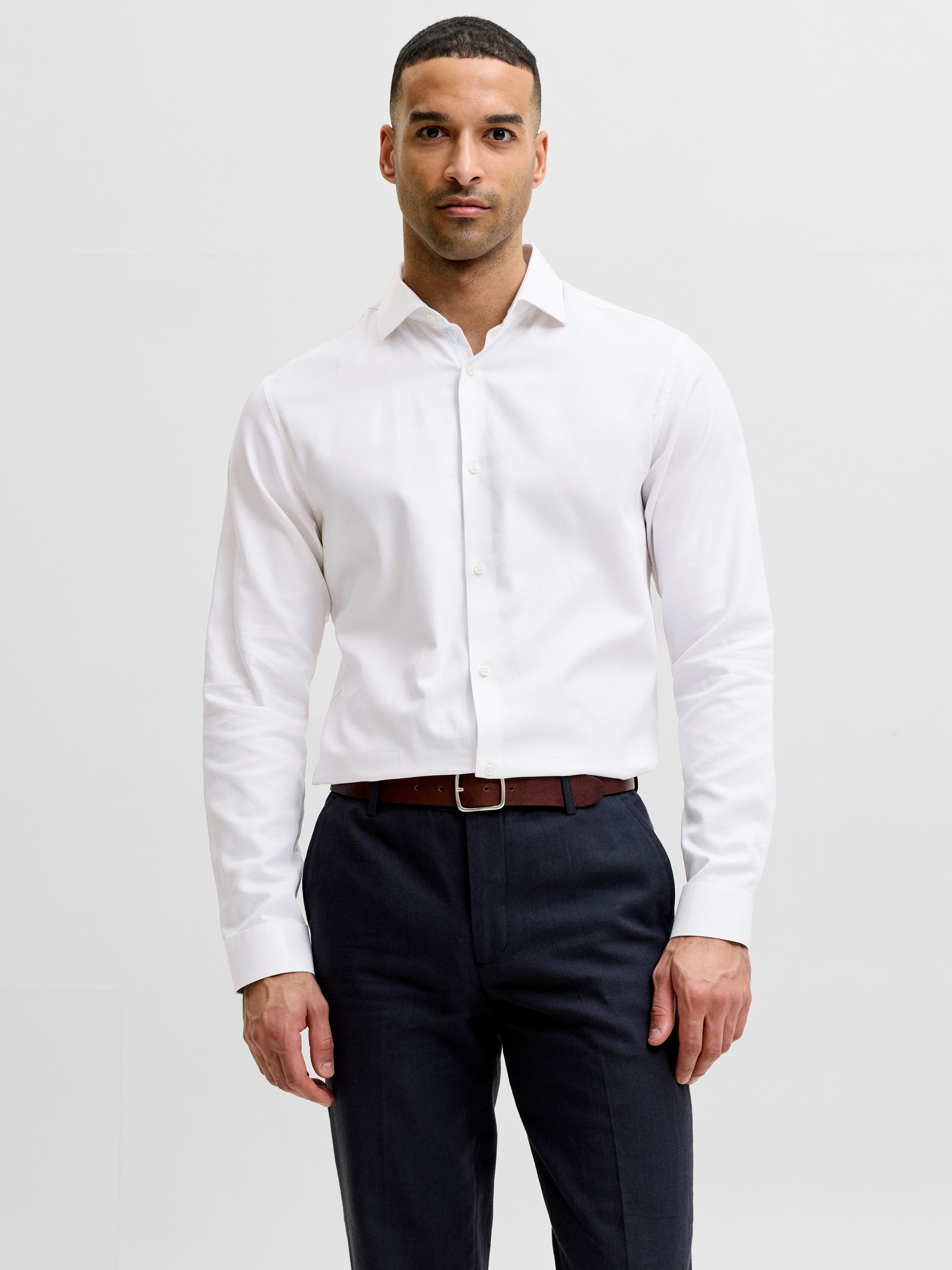 Langarmhemd JPRBLAPARKER DETAIL L/S SHIRT SN