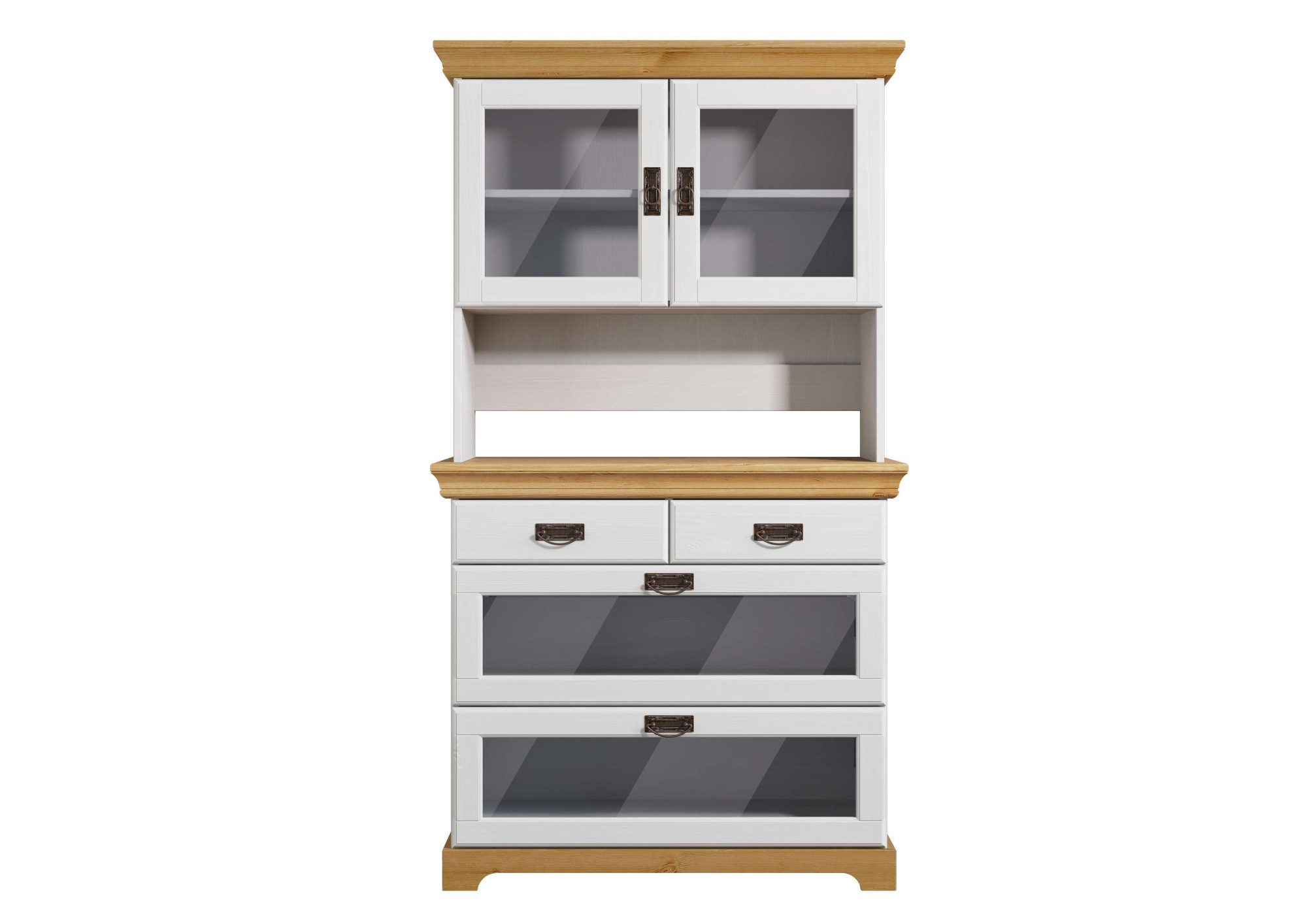OTTO home Buffet Rügen zertifiziertes Massivholz, Höhe 168 cm, im Landhausstil