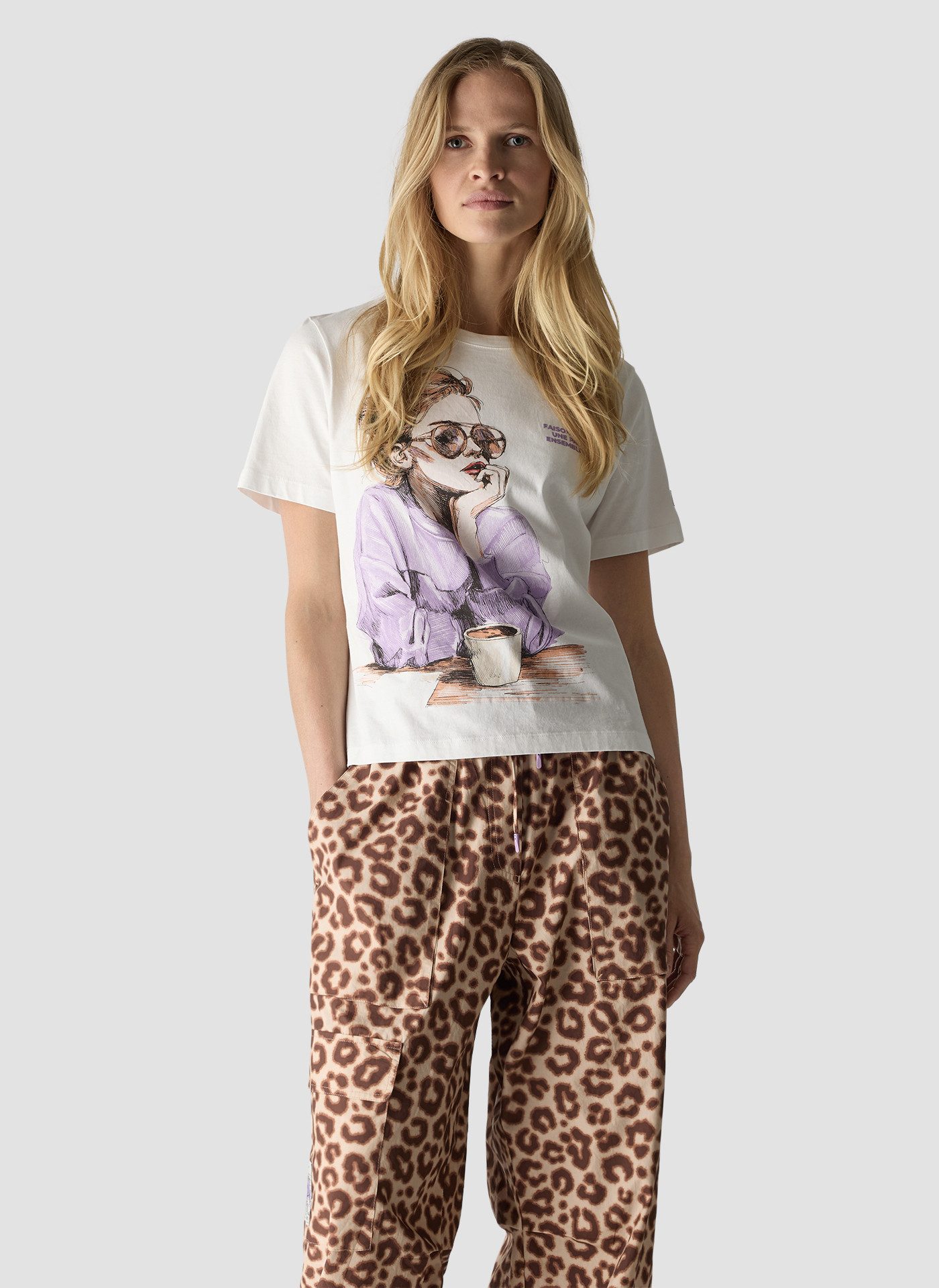LeComte Print-Shirt T-Shirt