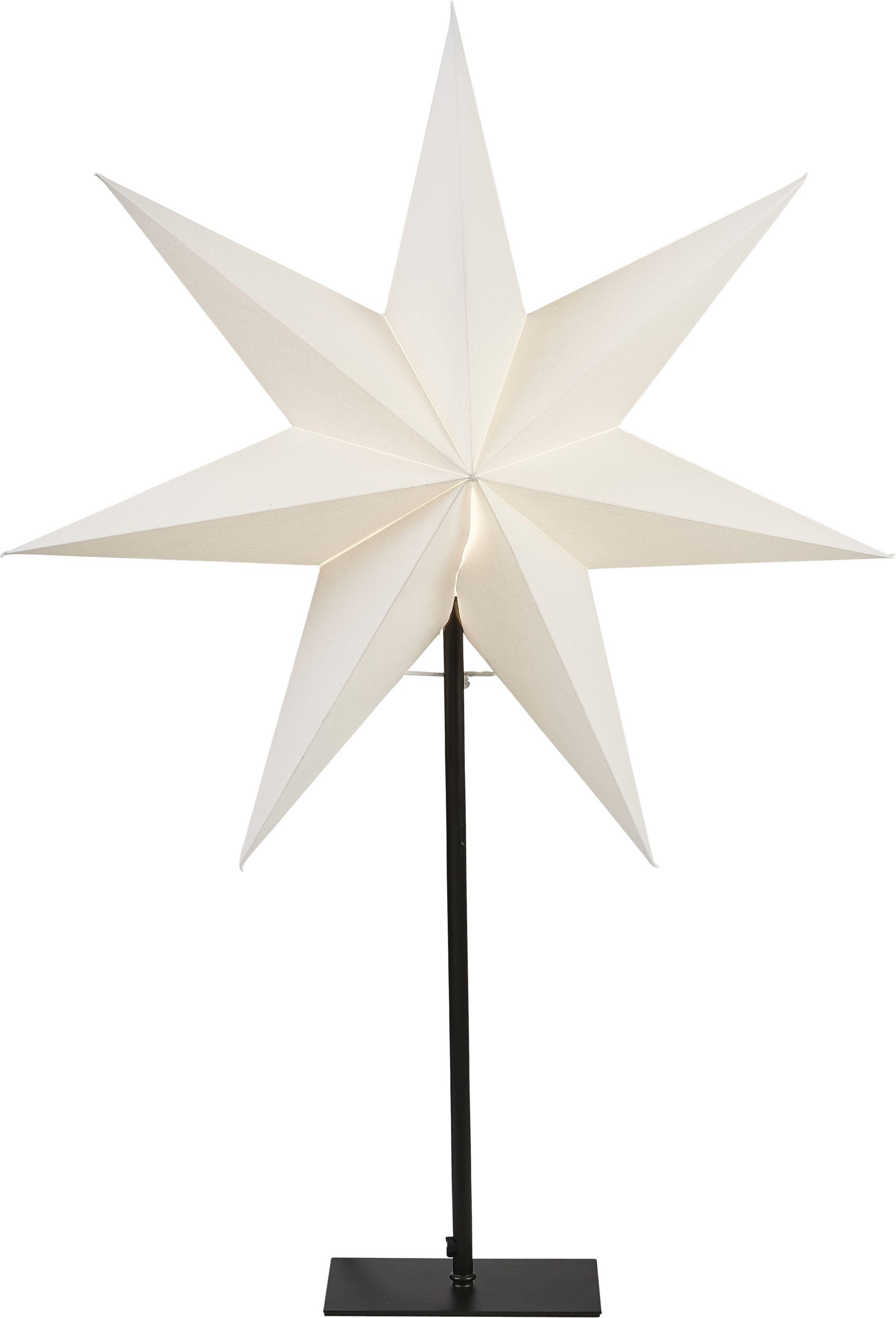 STAR TRADING LED Stern Papierstern Weihnachtsstern stehend 7-zackig ...