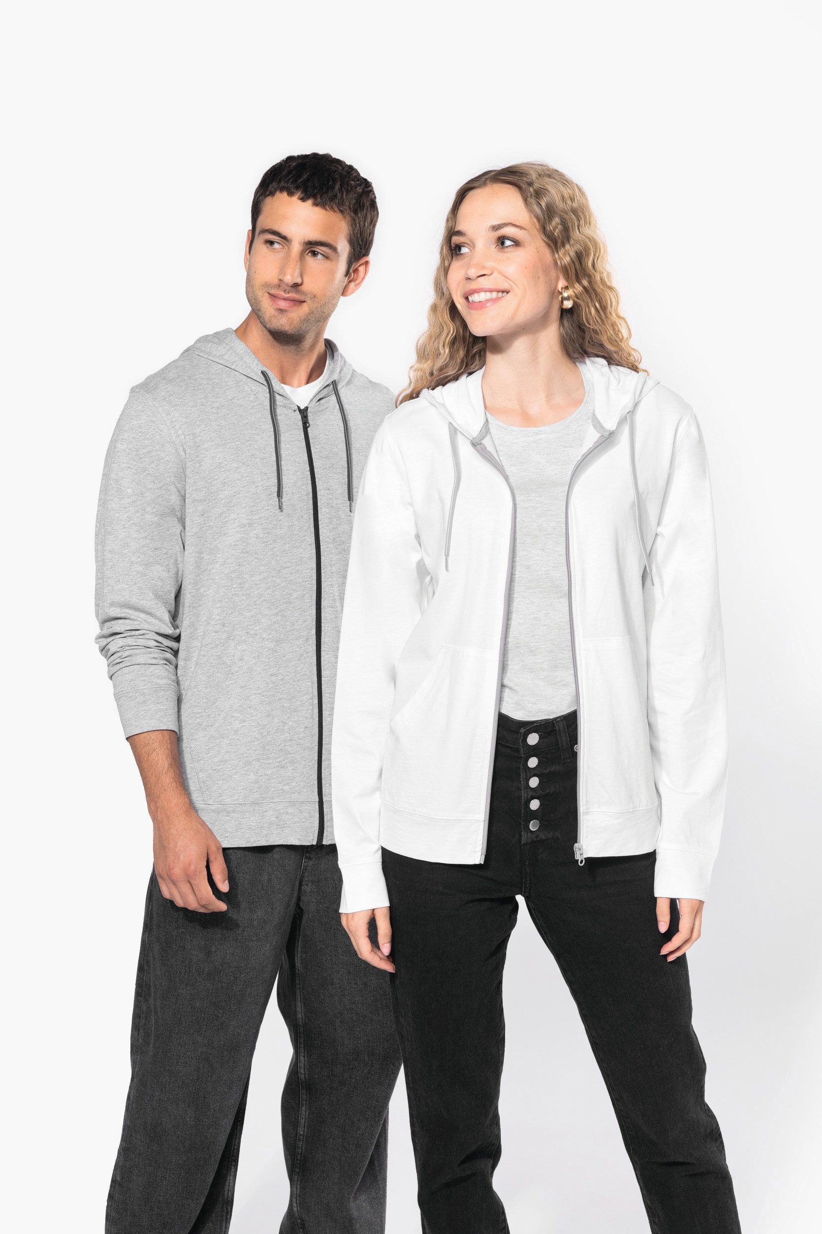Kariban Hoodie Lightweight Cotton Hooded Sweatshirt