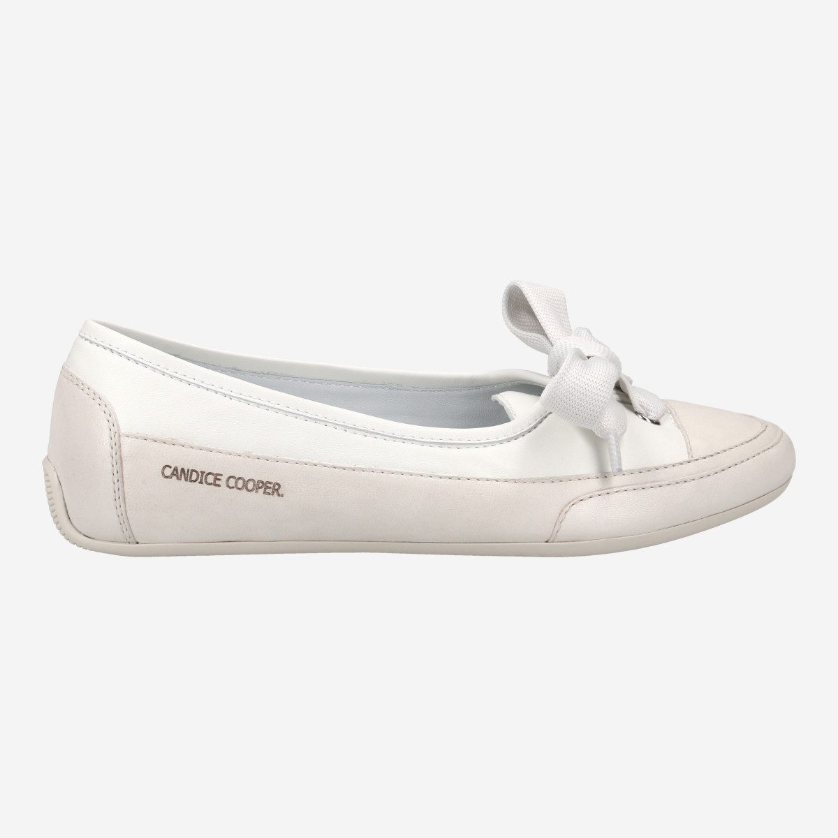 Candice Cooper 2016606.06.1E38 CANDY BOW, Ballerina in Weiß für Damen Ballerina