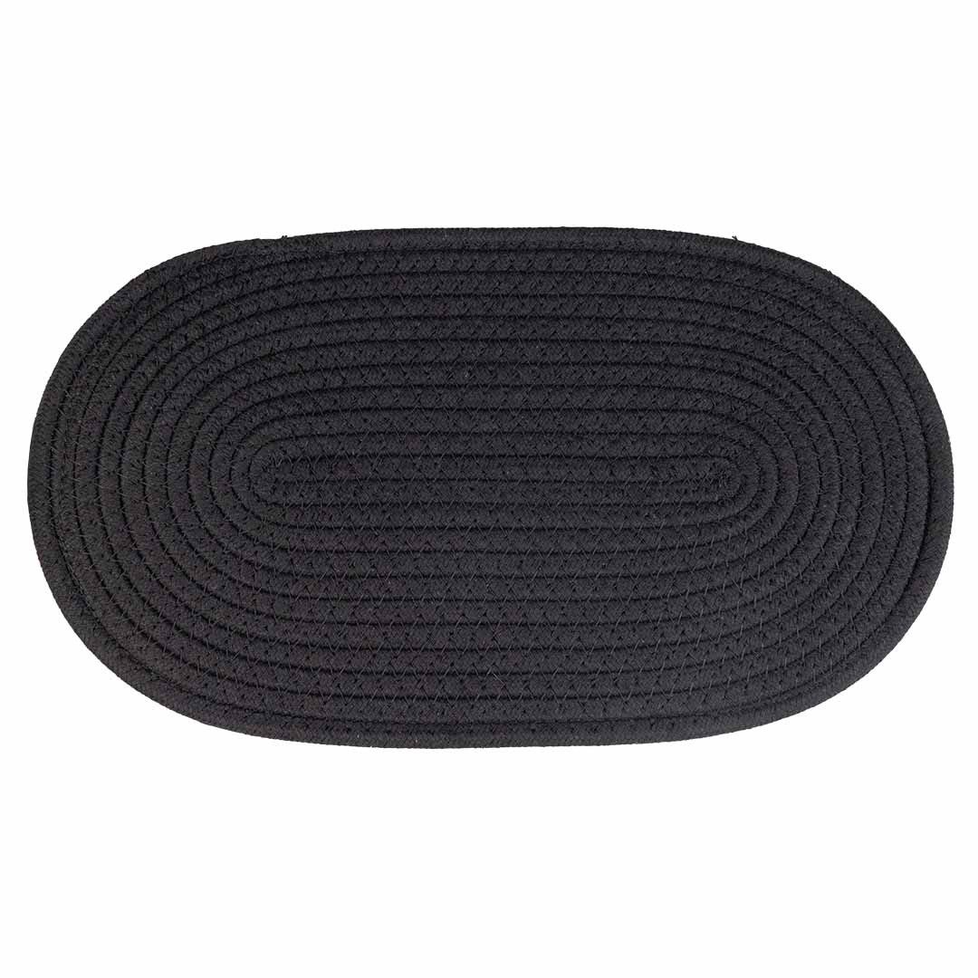 D&D Napfunterlage D&D Napfunterlage Phil - Schwarz Größe: 35 x 20 cm