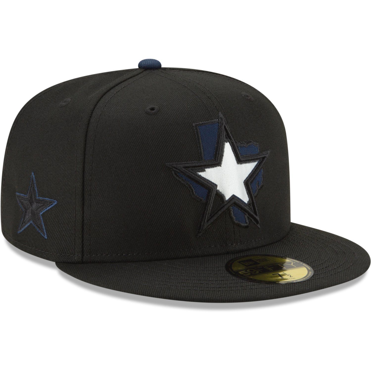 New Era Fitted Cap 59Fifty STATE LOGO NFL Teams Dallas Cowboys