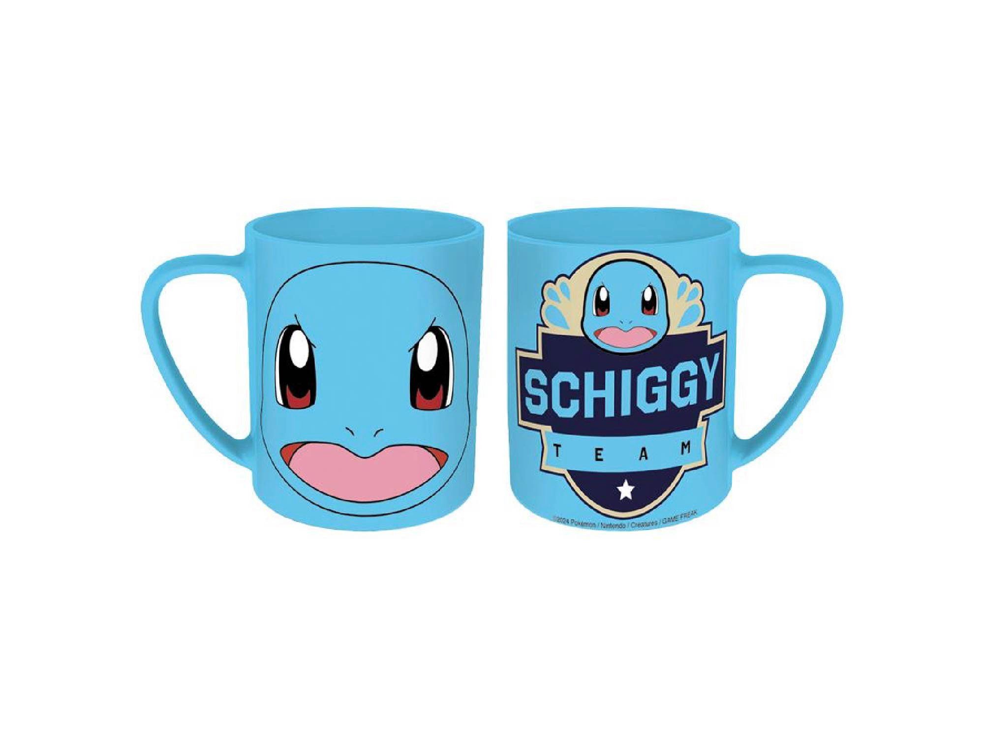 POKEMON JUEGO DE CARTAS Tasse Pokemon Schiggy Face PrimeLine Tasse, 325 ml, Keramik